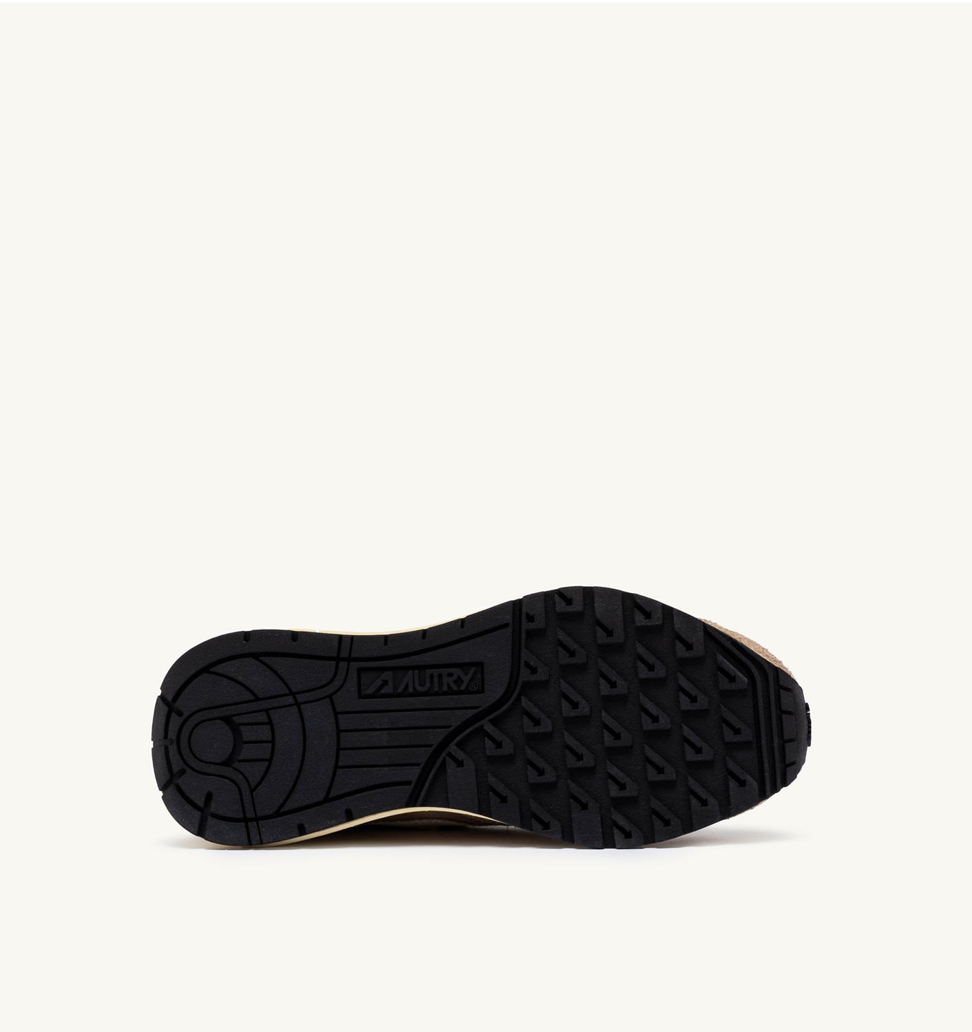 SNEAKERS REELWIND LOW IN NYLON E SUEDE PEPPER E BIANCA
