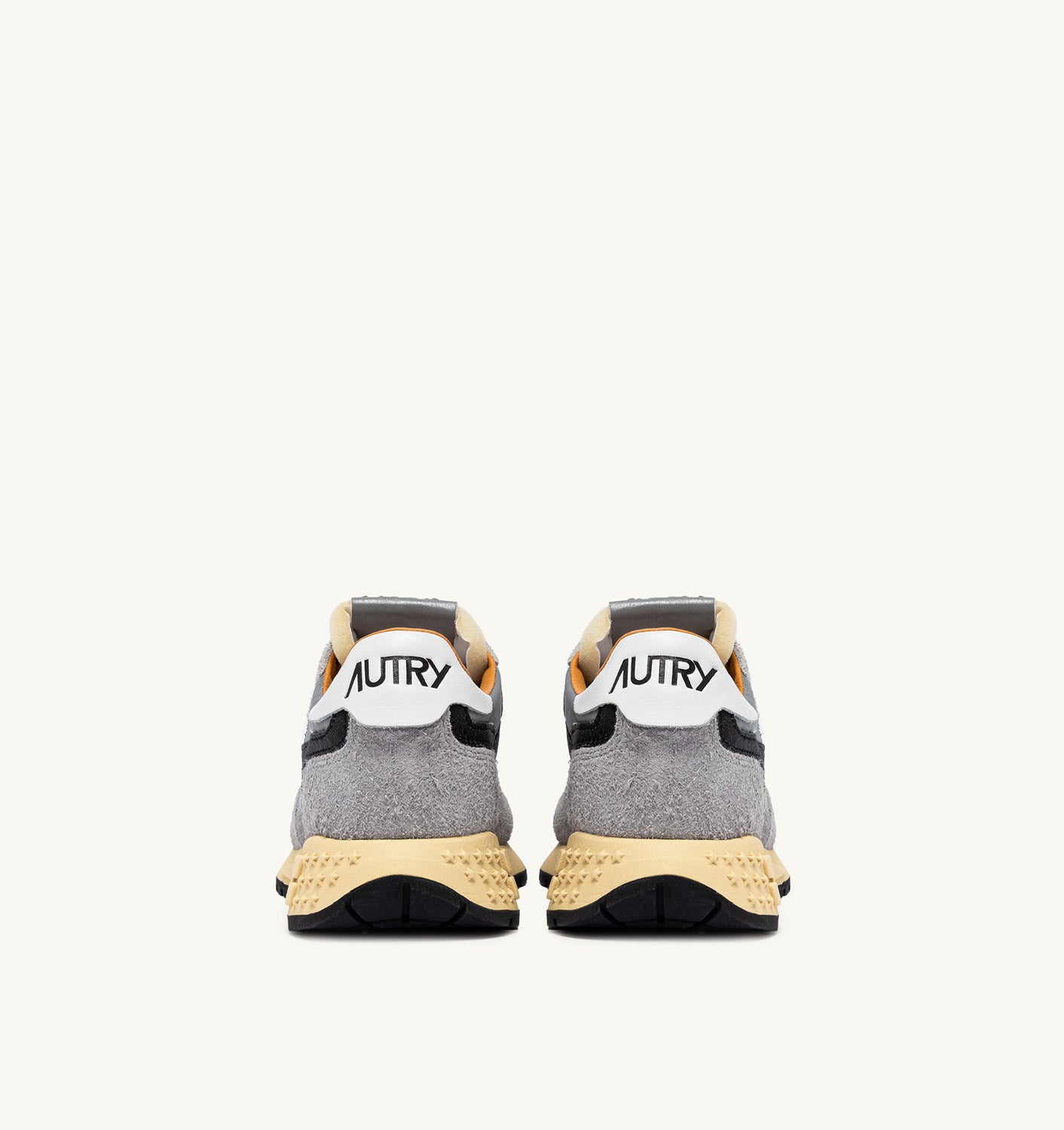 SNEAKERS REELWIND LOW IN SUEDE SAND E NYLON RIFLETTENTE