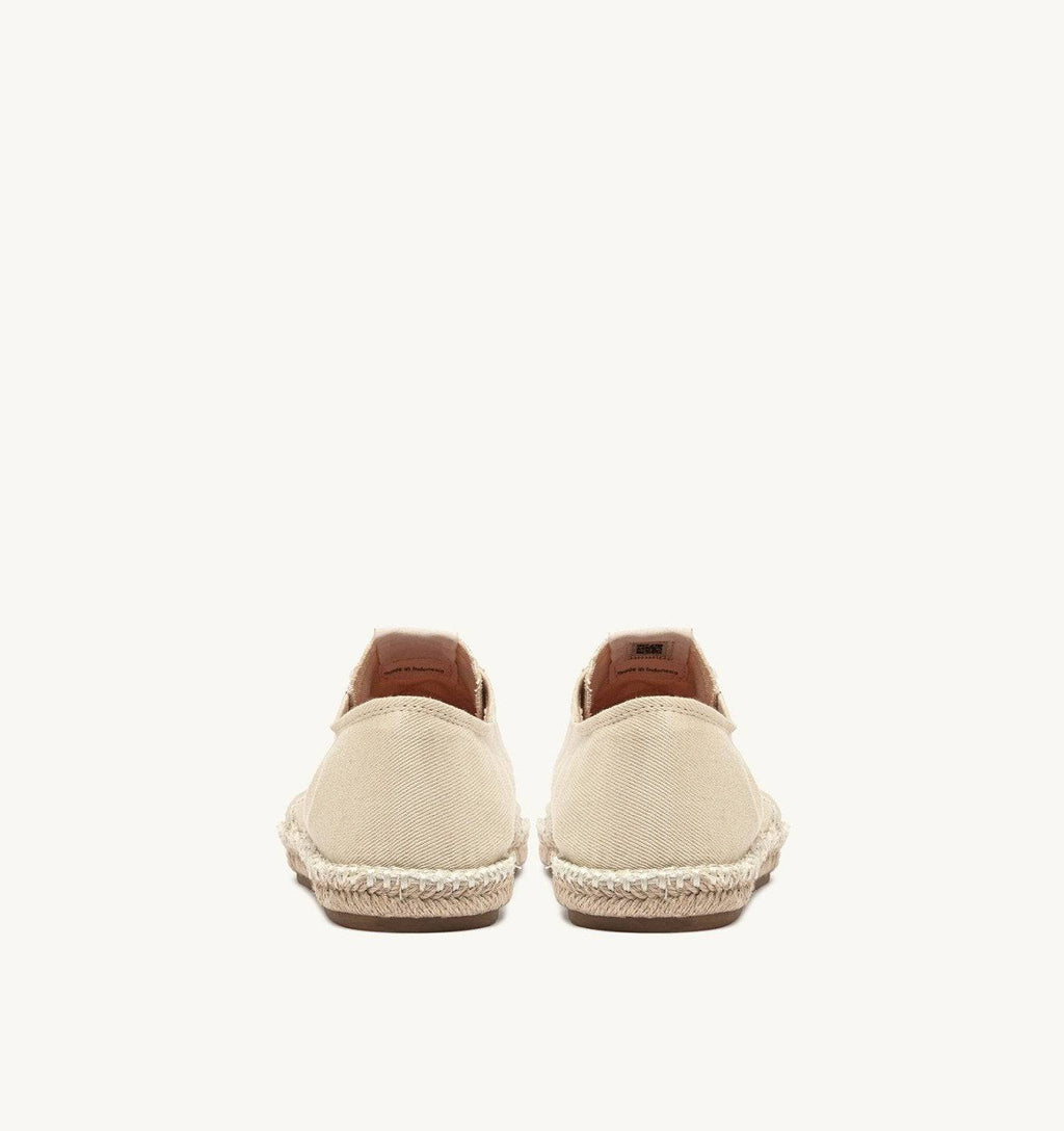 ESPADRILLAS SANDY IN CANVAS IVORY