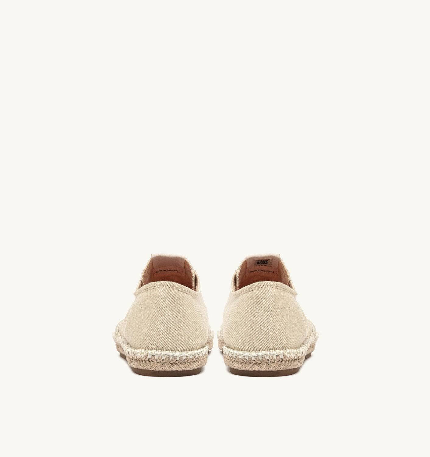 ESPADRILLAS SANDY IN CANVAS IVORY