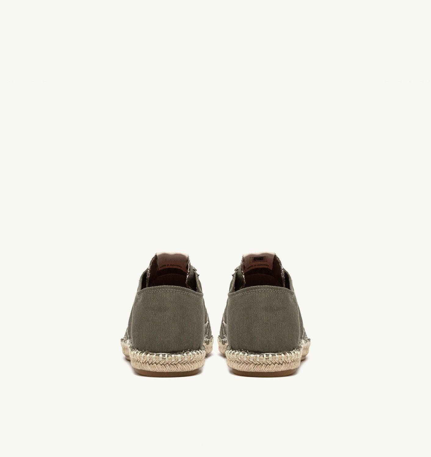ESPADRILLAS SANDY IN CANVAS MILITARY