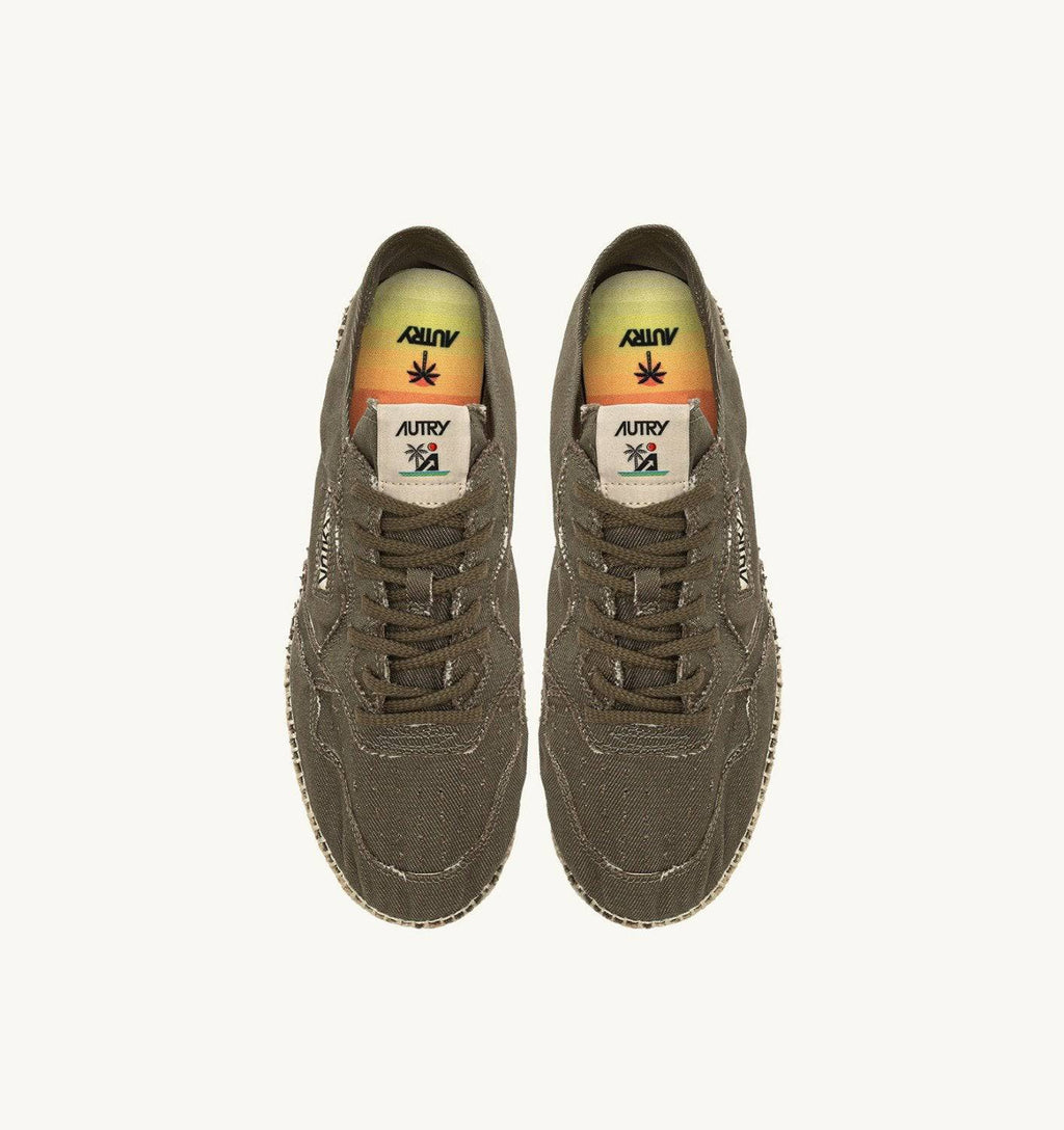 ESPADRILLAS SANDY IN CANVAS MILITARY