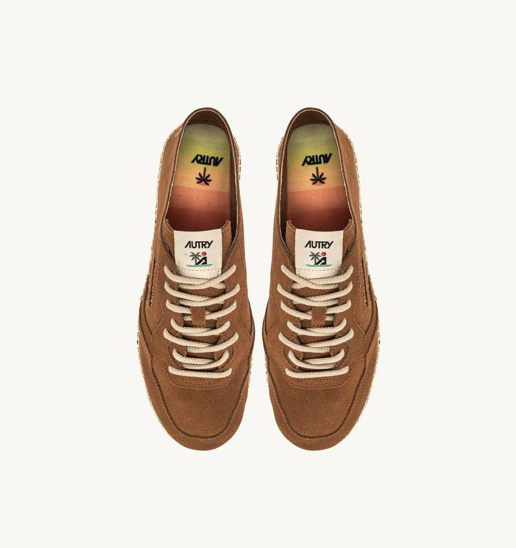 ESPADRILLAS SANDY IN SUEDE EARTH