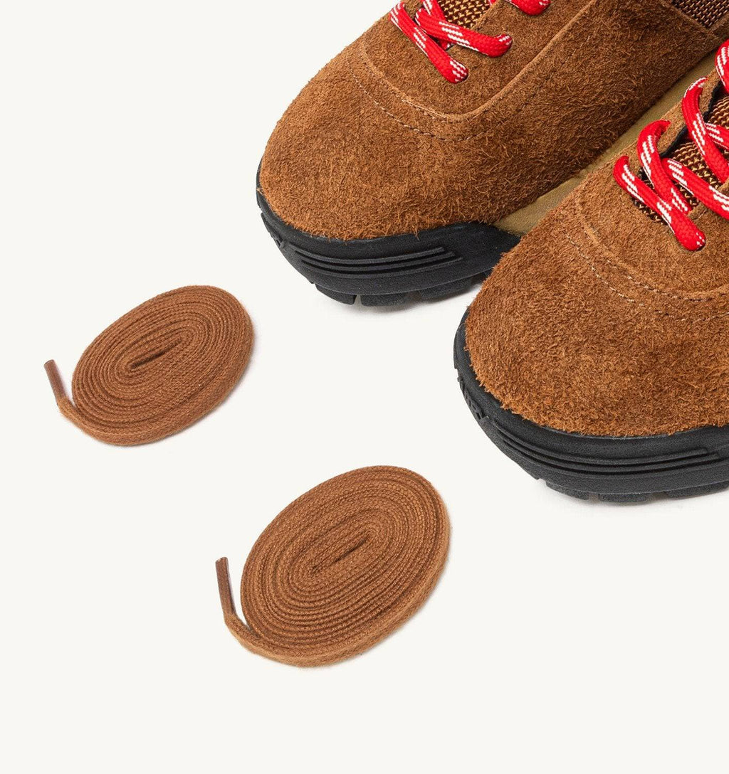 MALGA CORTINA IN SUEDE MARRONE