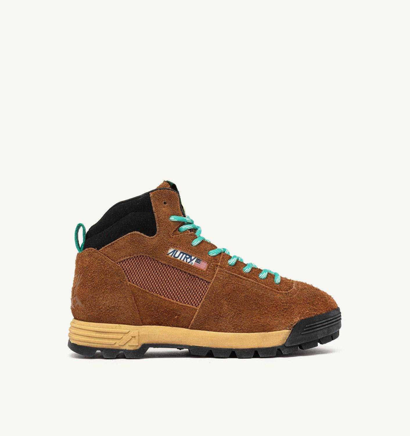 MALGA IN SUEDE MARRONE
