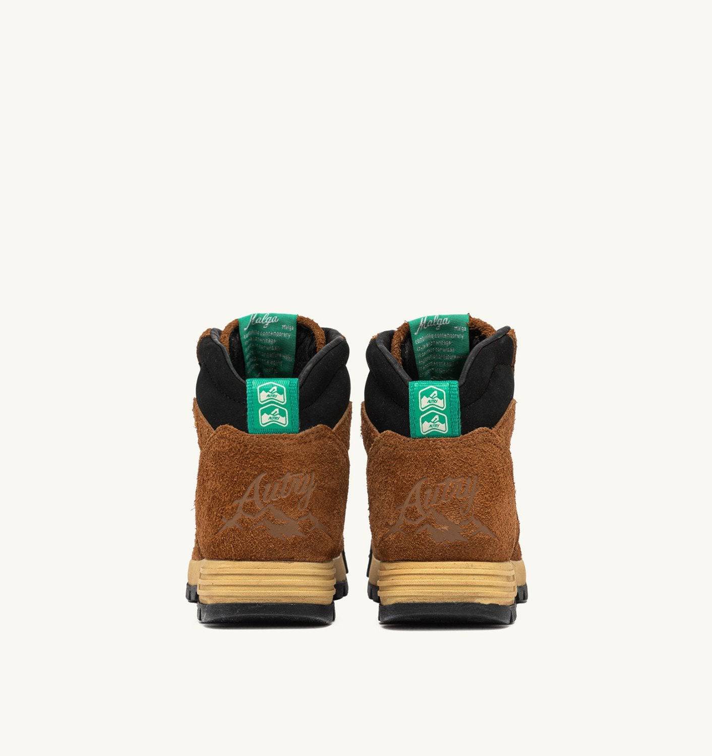 MALGA IN SUEDE MARRONE