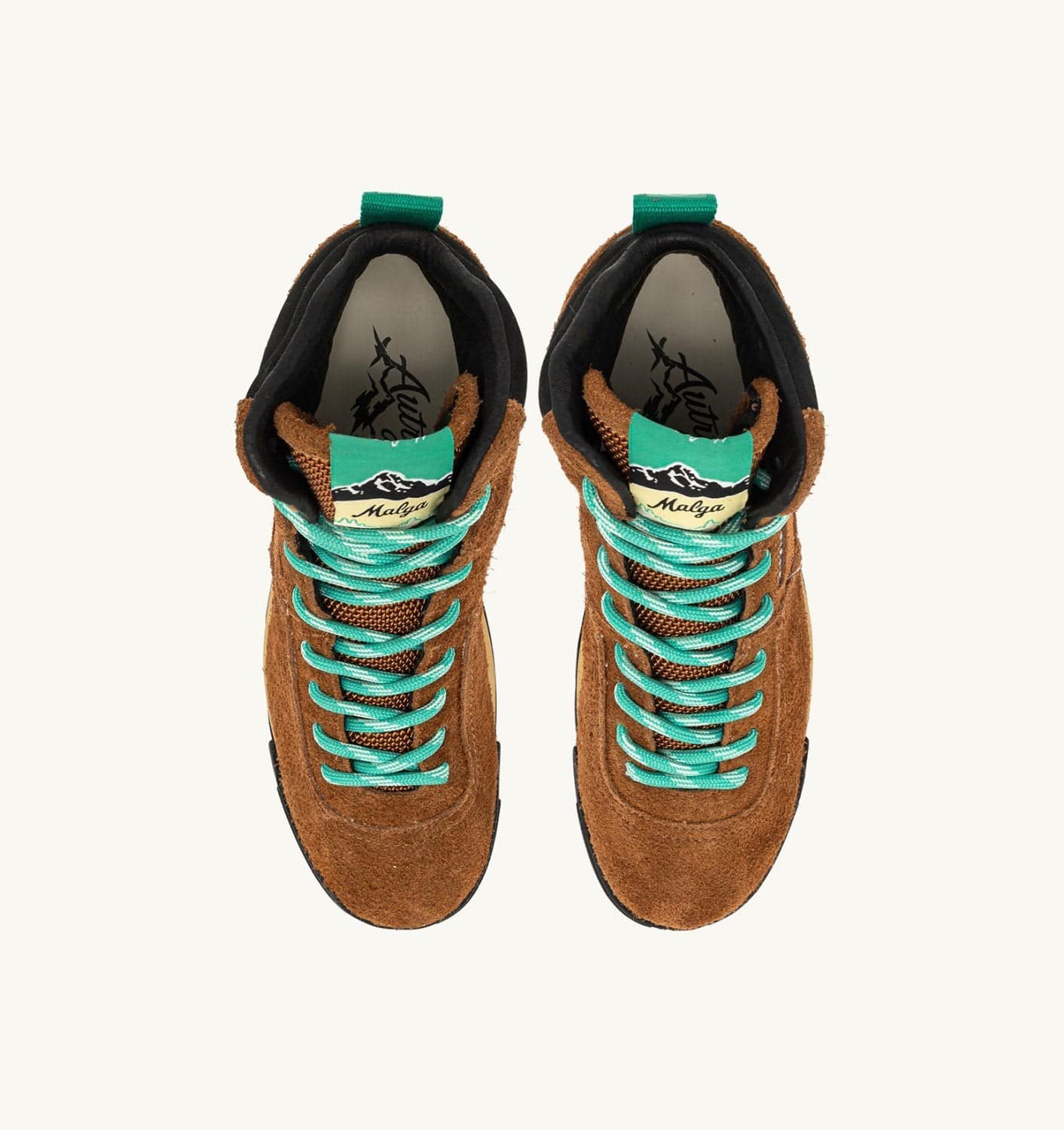 MALGA IN SUEDE MARRONE