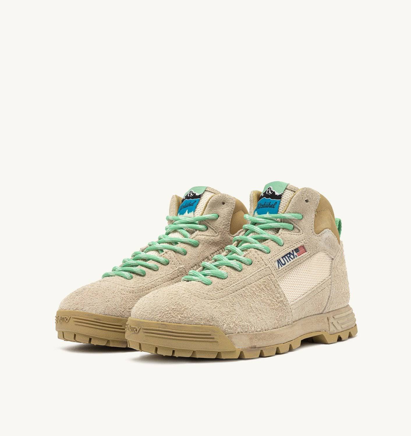 MALGA KITZBUHEL IN SUEDE BEIGE