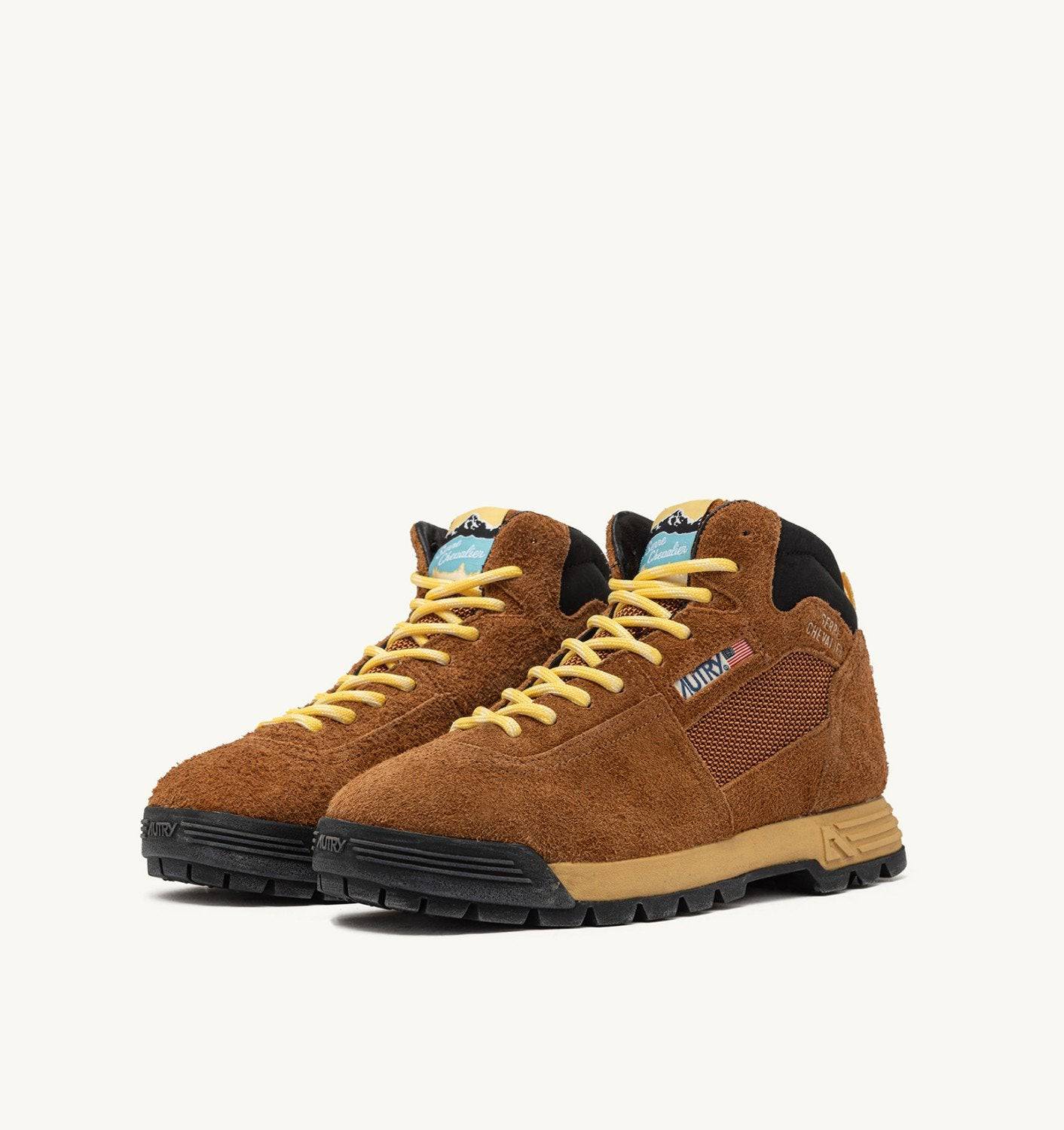 MALGA SERRE CHEVALIER IN SUEDE MARRONE