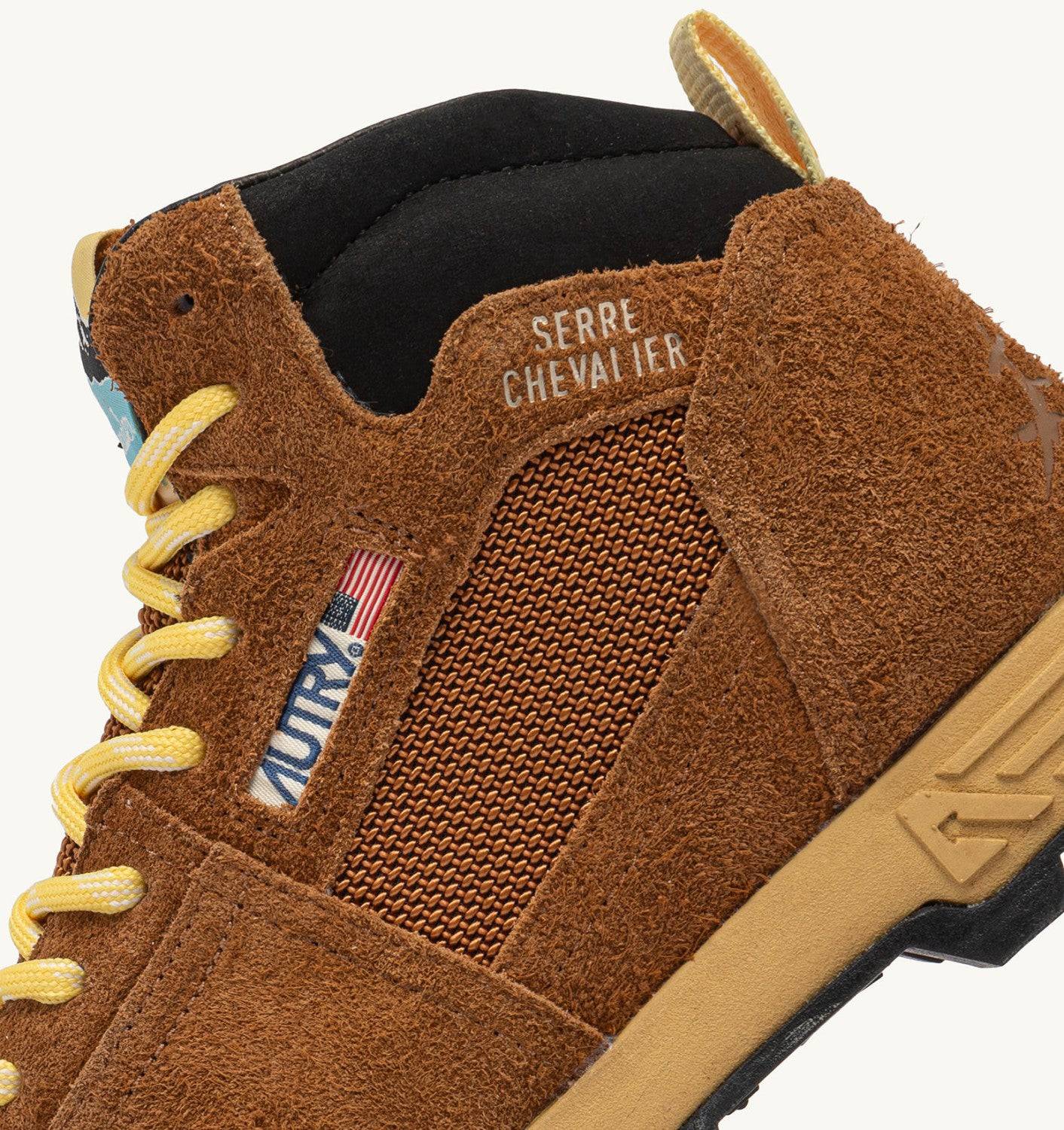 MALGA SERRE CHEVALIER IN SUEDE MARRONE