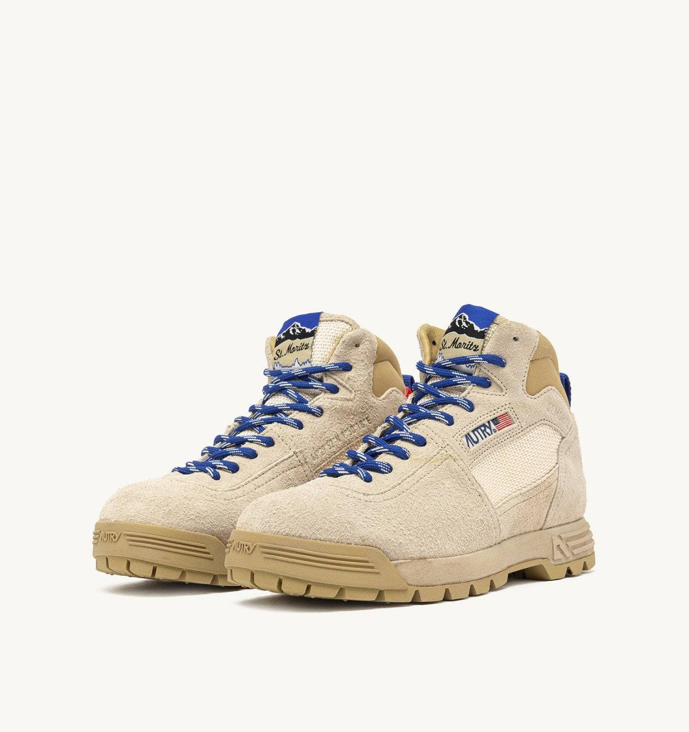 MALGA ST. MORITZ IN SUEDE BEIGE