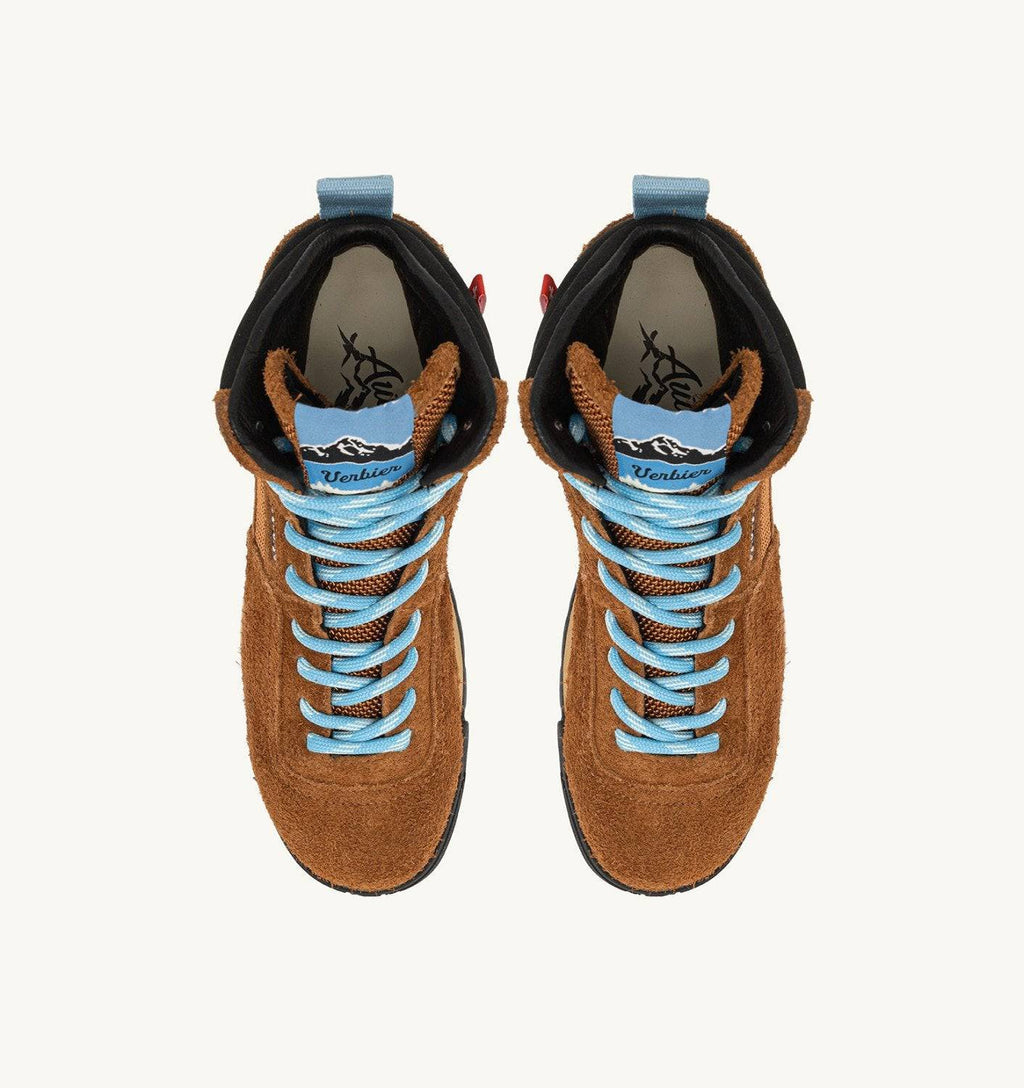 MALGA VERBIER IN SUEDE MARRONE