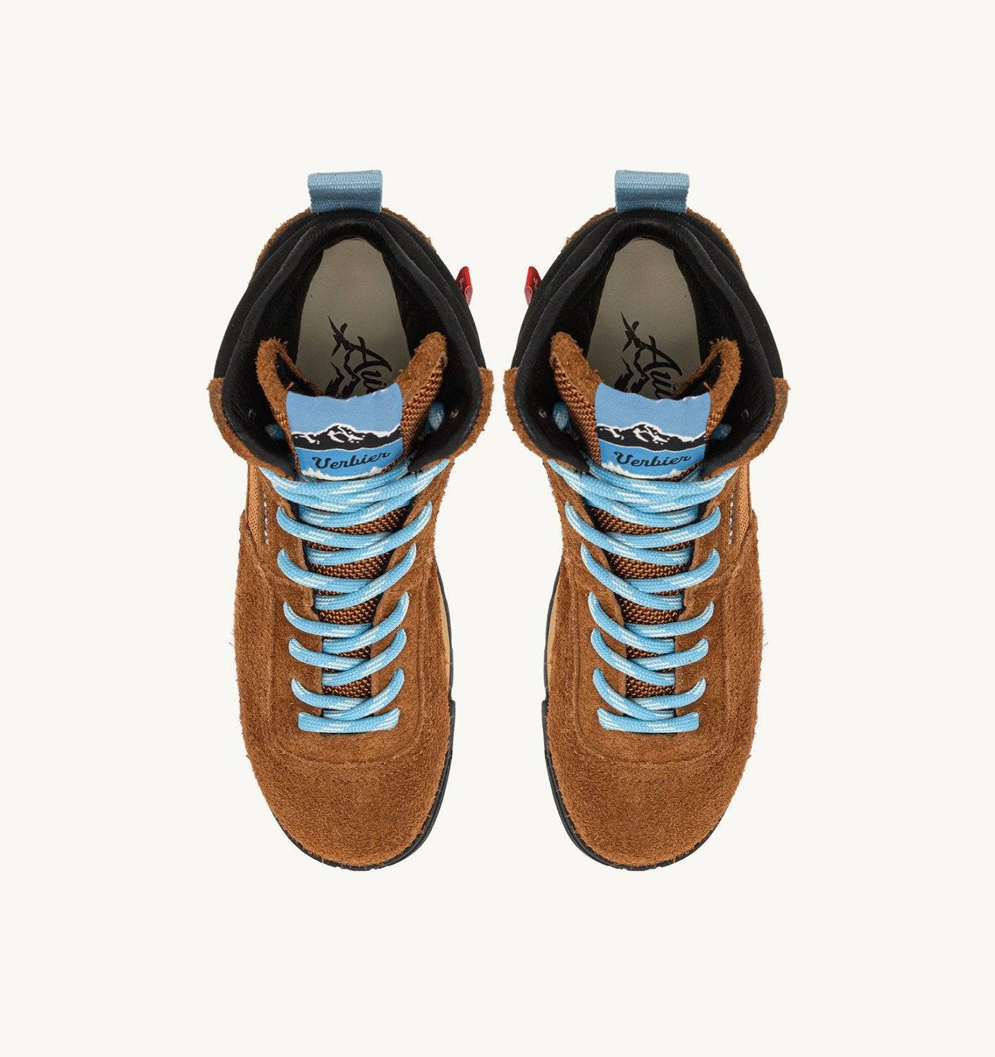 MALGA VERBIER IN SUEDE MARRONE