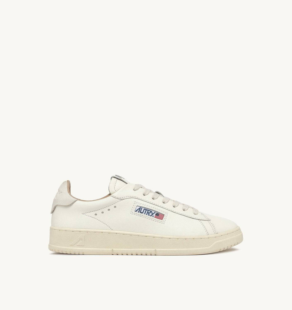 SNEAKERS DALLAS LOW IN PELLE BIANCA