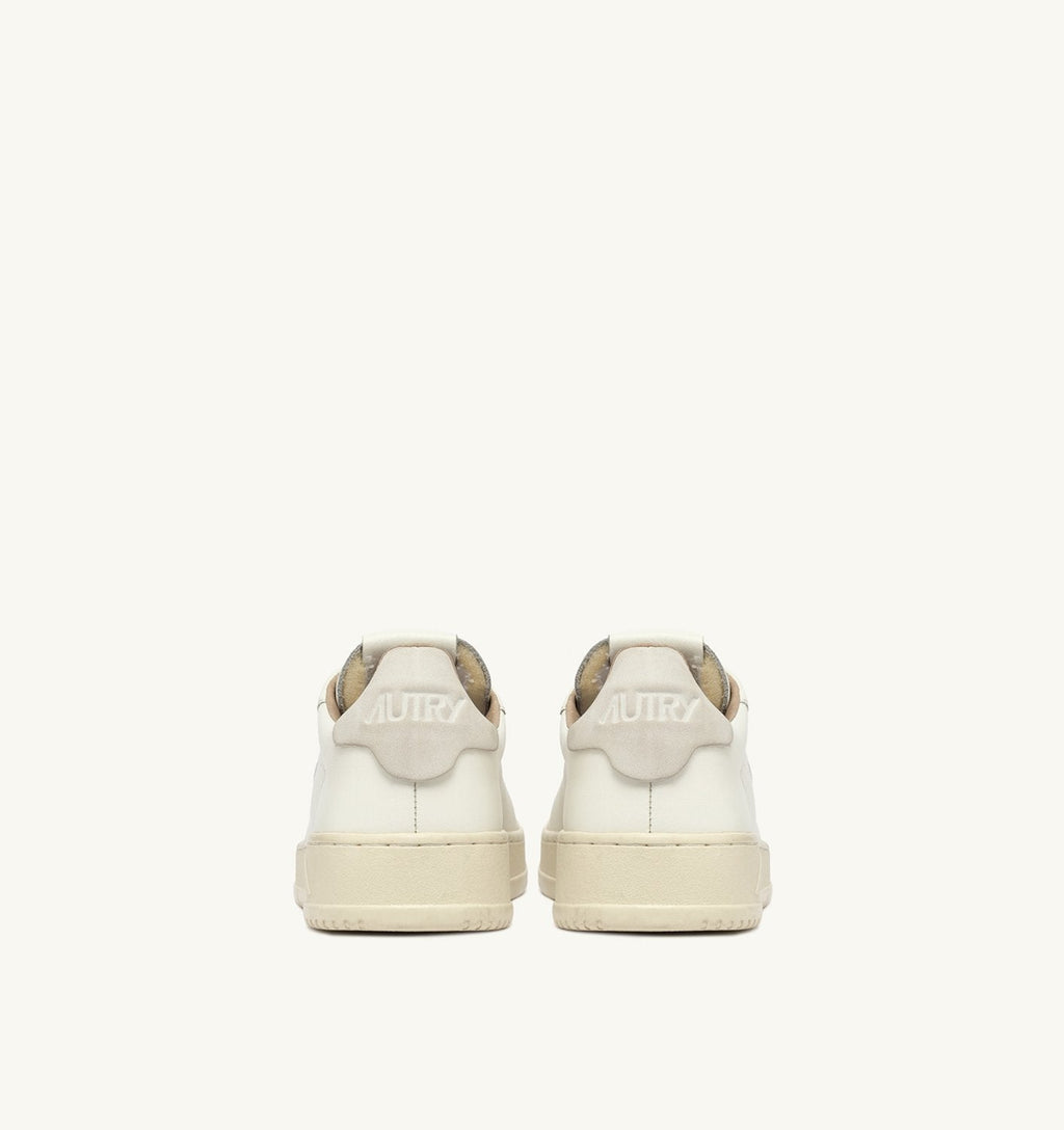 SNEAKERS DALLAS LOW IN PELLE BIANCA