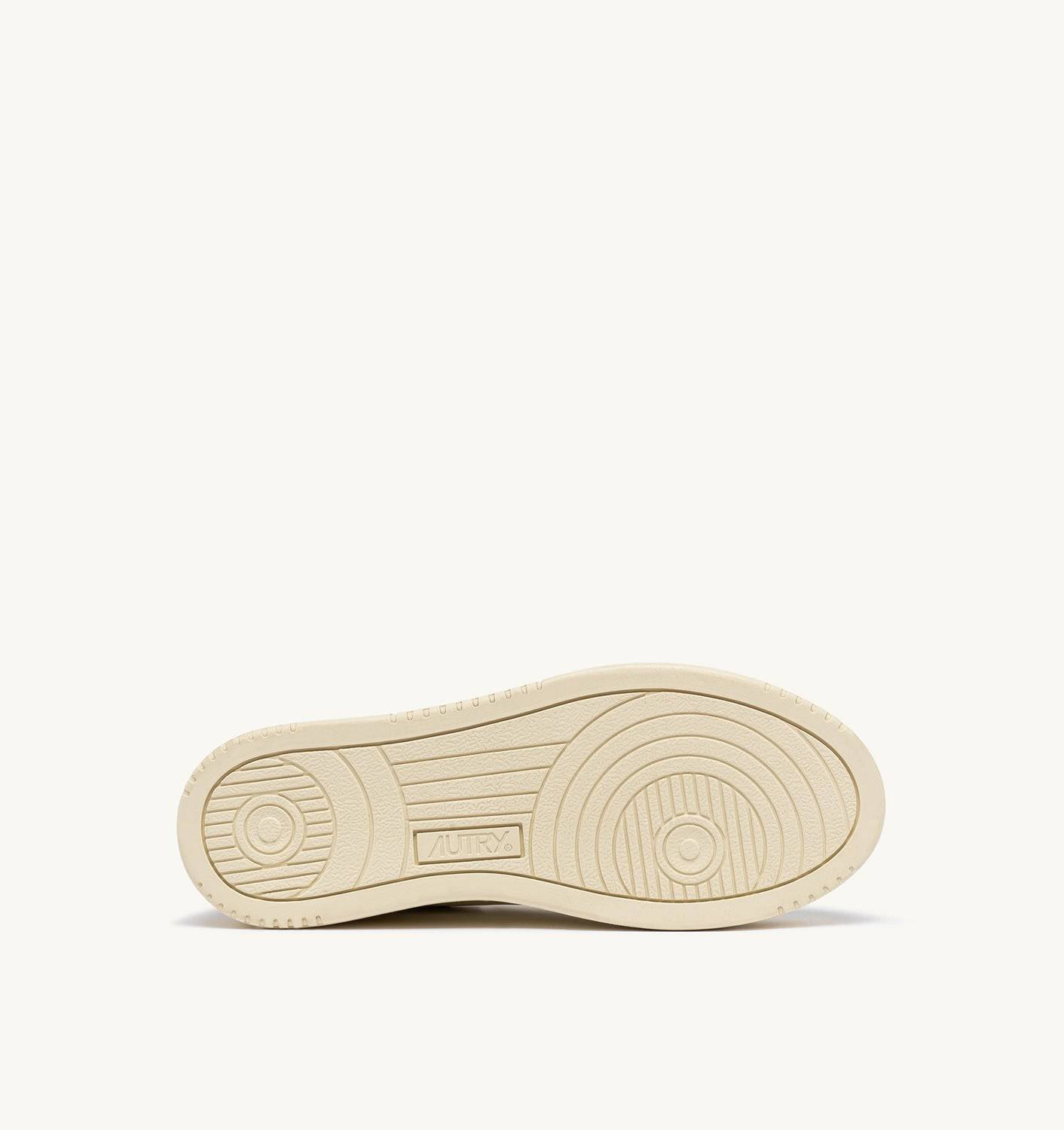 SNEAKERS DALLAS LOW IN PELLE BIANCA E NERA