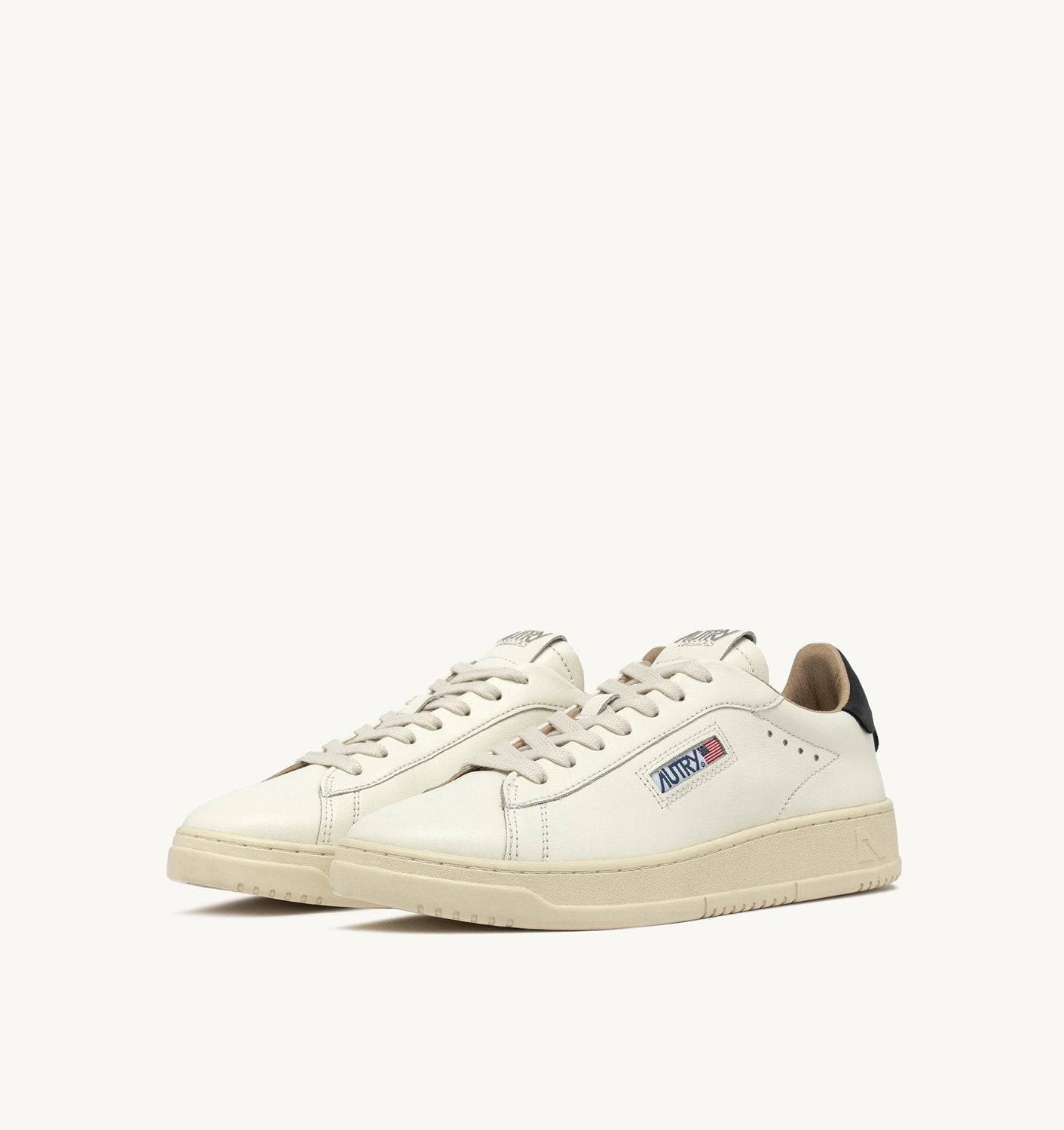 SNEAKERS DALLAS LOW IN PELLE BIANCA E SPACE