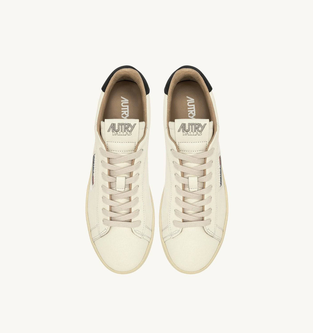 SNEAKERS DALLAS LOW IN PELLE BIANCA E SPACE