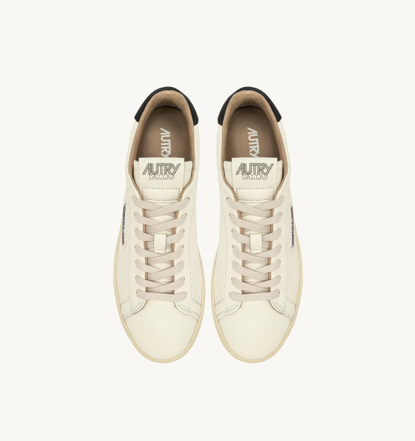 SNEAKERS DALLAS LOW IN PELLE BIANCA E SPACE