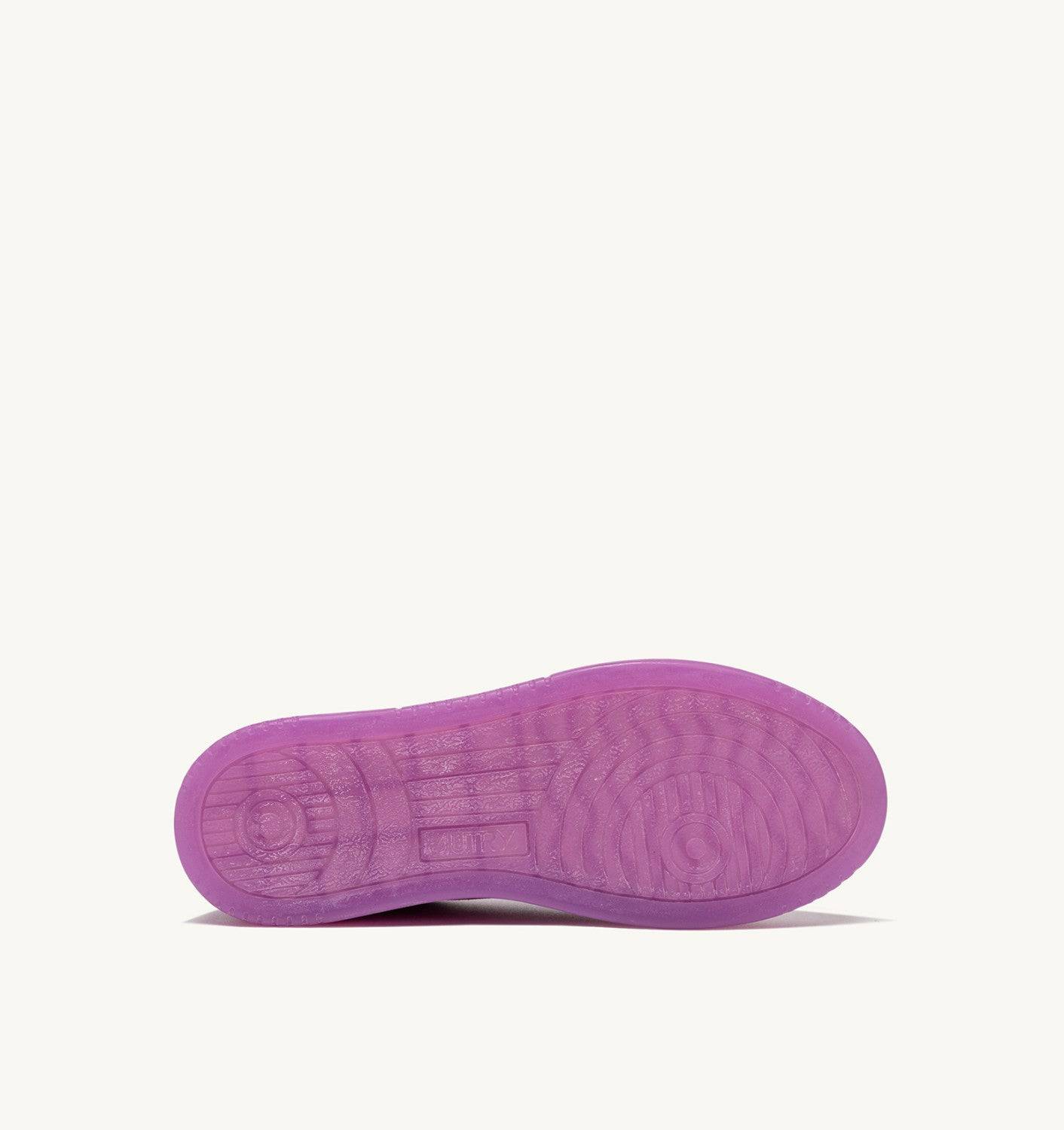 SNEAKERS DALLAS LOW IN SUEDE MARSHMALLOW E HYACINTH VIOLET