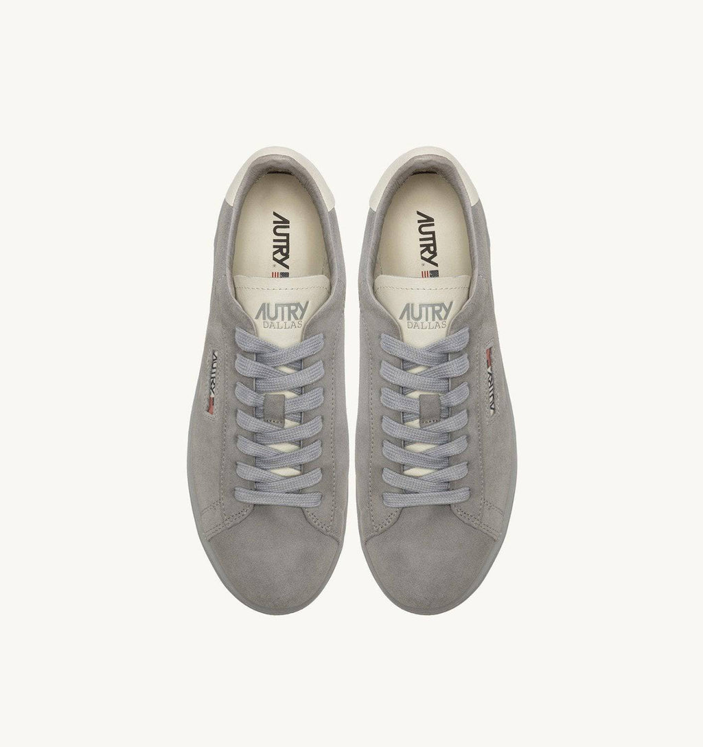 SNEAKERS DALLAS LOW IN SUEDE MARSHMALLOW E IRIS