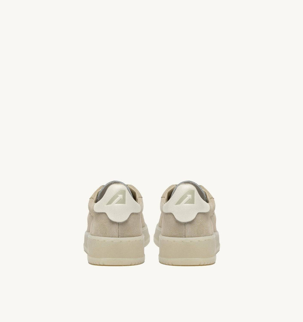 SNEAKERS DALLAS LOW IN SUEDE MARSHMALLOW E PAPYRUS