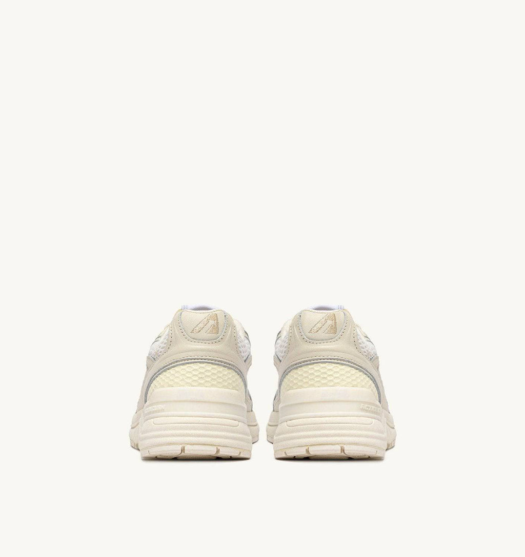 SNEAKERS HYPERWAY IN MESH E PELLE WHISPER WHITE