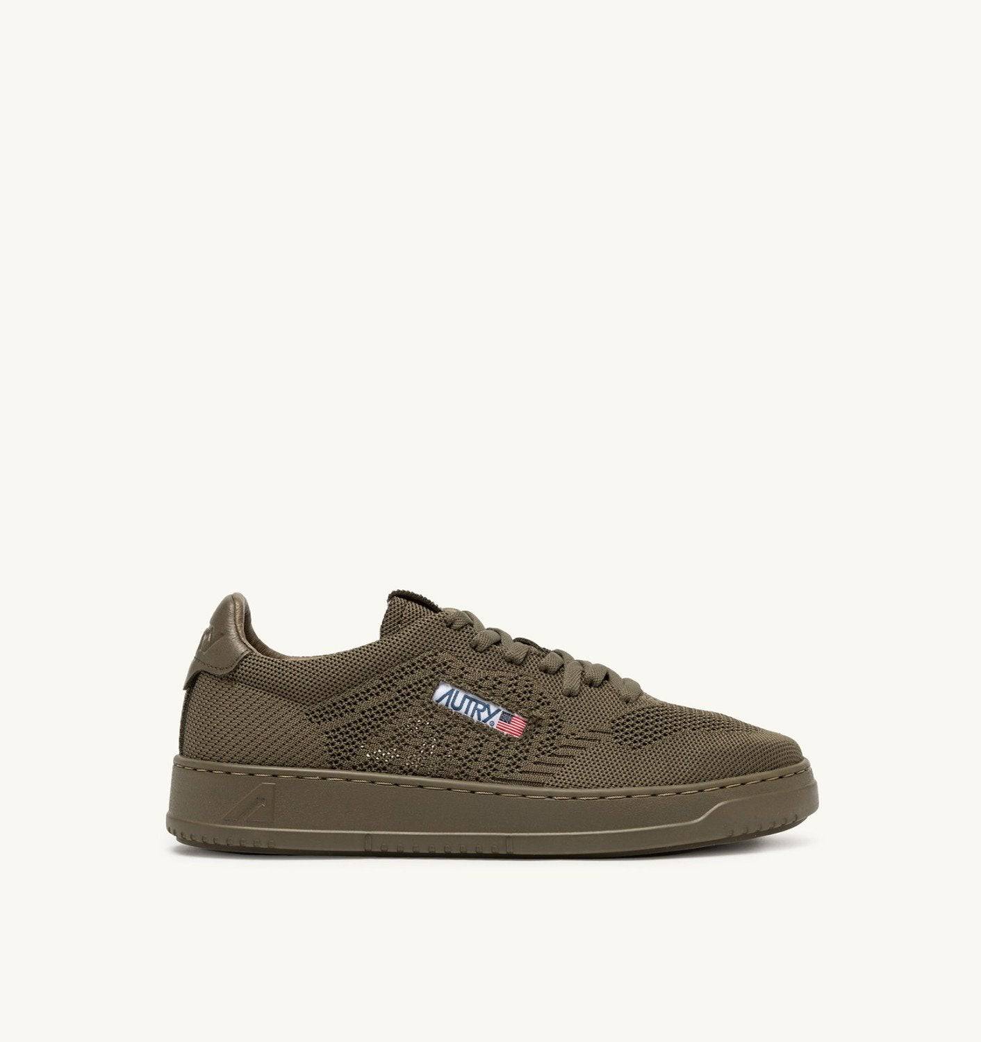 SNEAKERS MEDALIST EASEKNIT LOW IN MAGLIA COLORE COVERT GREEN