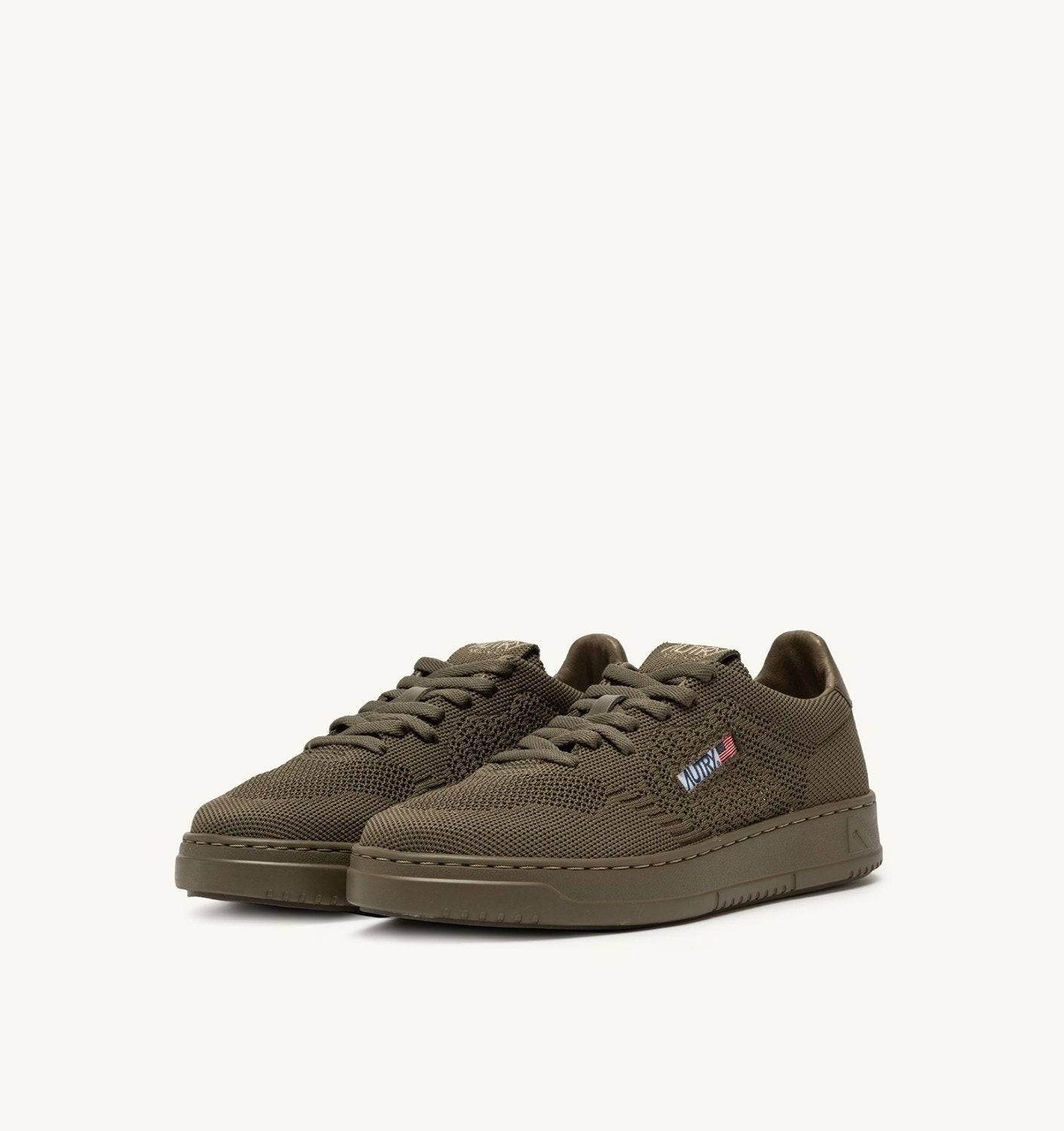 SNEAKERS MEDALIST EASEKNIT LOW IN MAGLIA COLORE COVERT GREEN