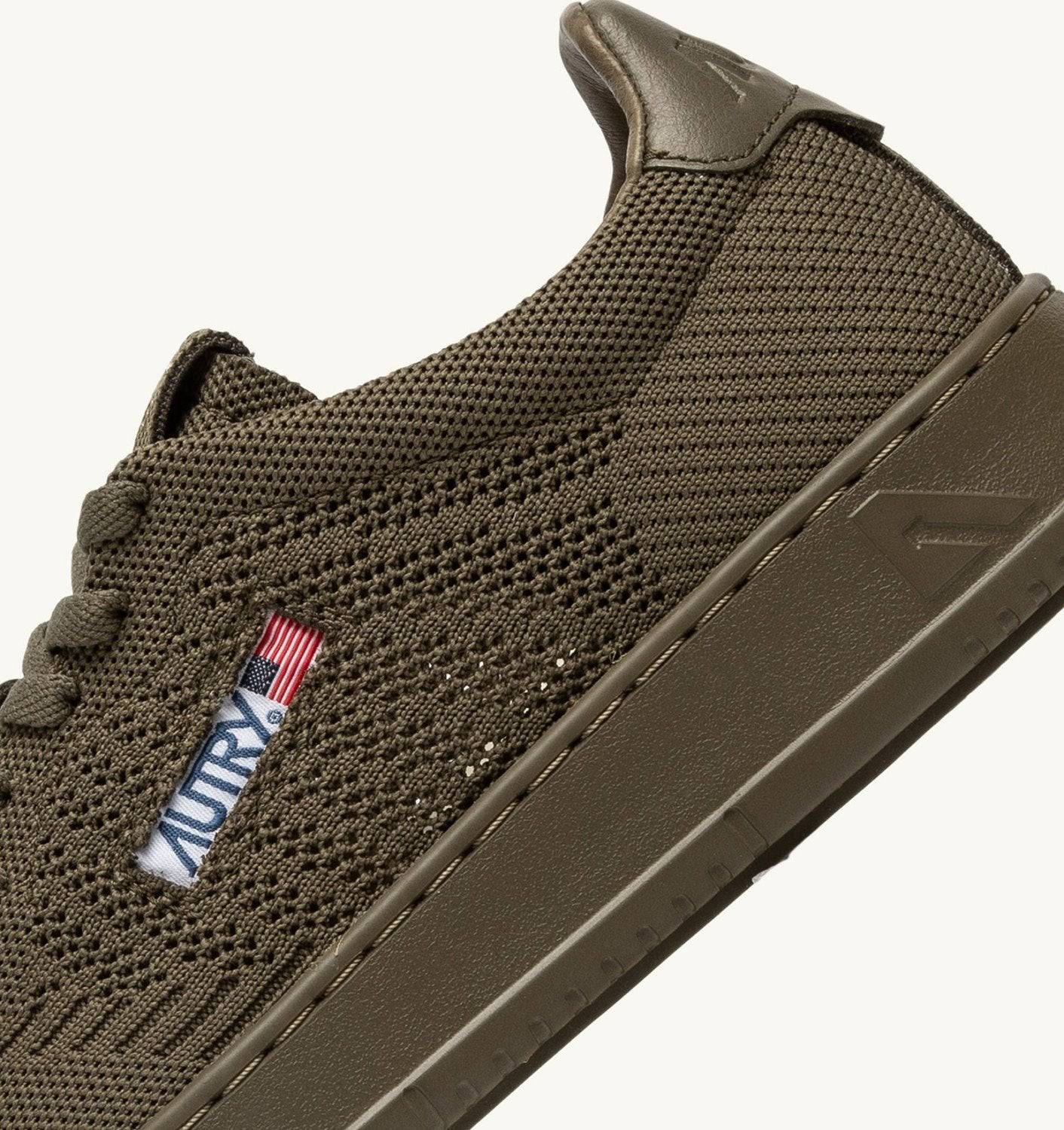 SNEAKERS MEDALIST EASEKNIT LOW IN MAGLIA COLORE COVERT GREEN