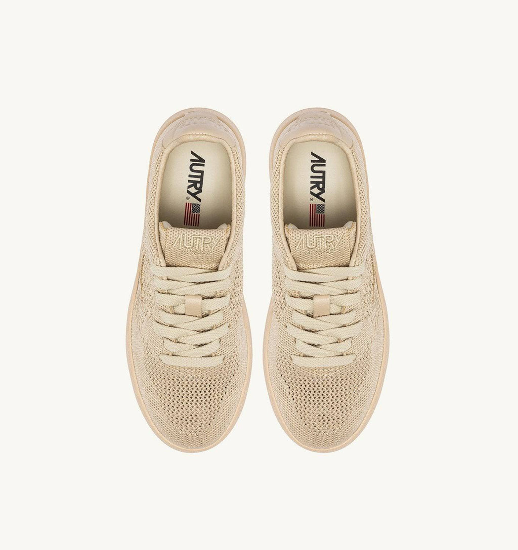 SNEAKERS MEDALIST EASEKNIT LOW IN MAGLIA COLORE CREME BRULEE