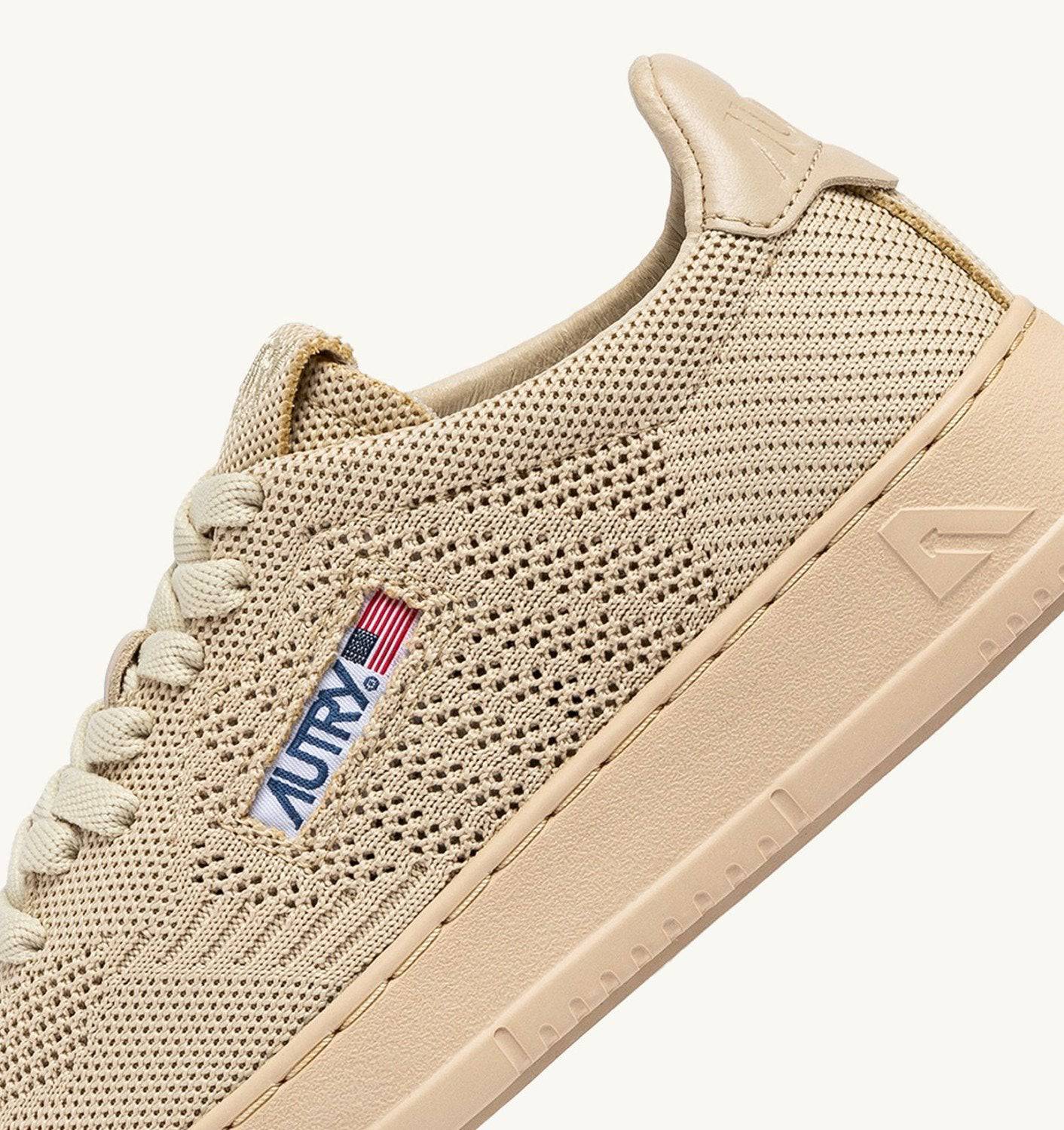 SNEAKERS MEDALIST EASEKNIT LOW IN MAGLIA COLORE CREME BRULEE