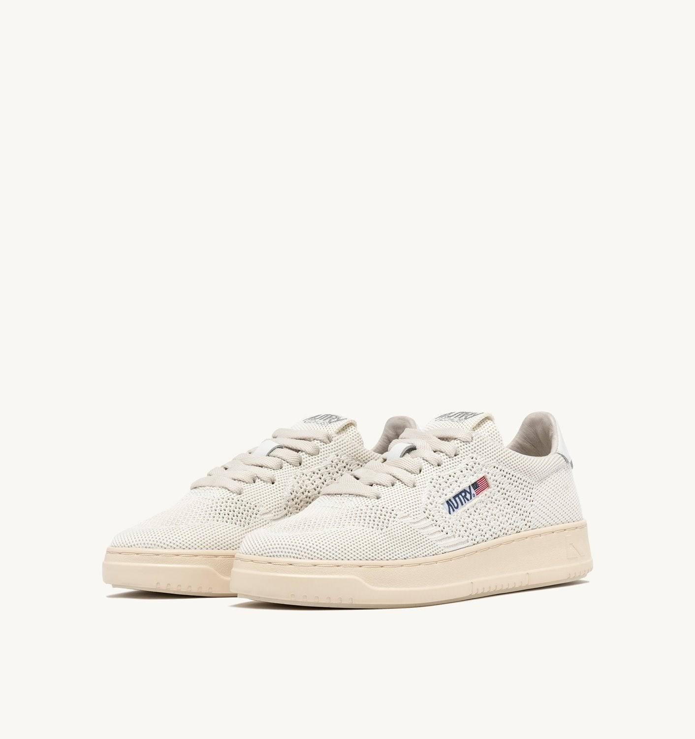 SNEAKERS MEDALIST EASEKNIT LOW IN TESSUTO COLORE IVORY