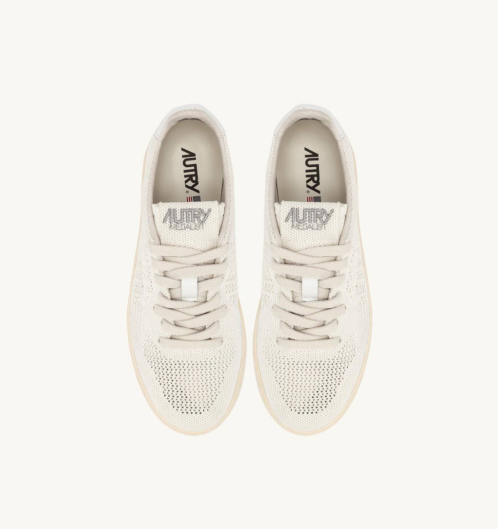 SNEAKERS MEDALIST EASEKNIT LOW IN TESSUTO COLORE IVORY