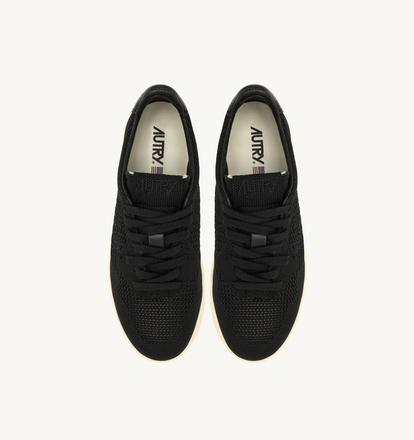 SNEAKERS MEDALIST EASEKNIT LOW IN TESSUTO COLORE NERO