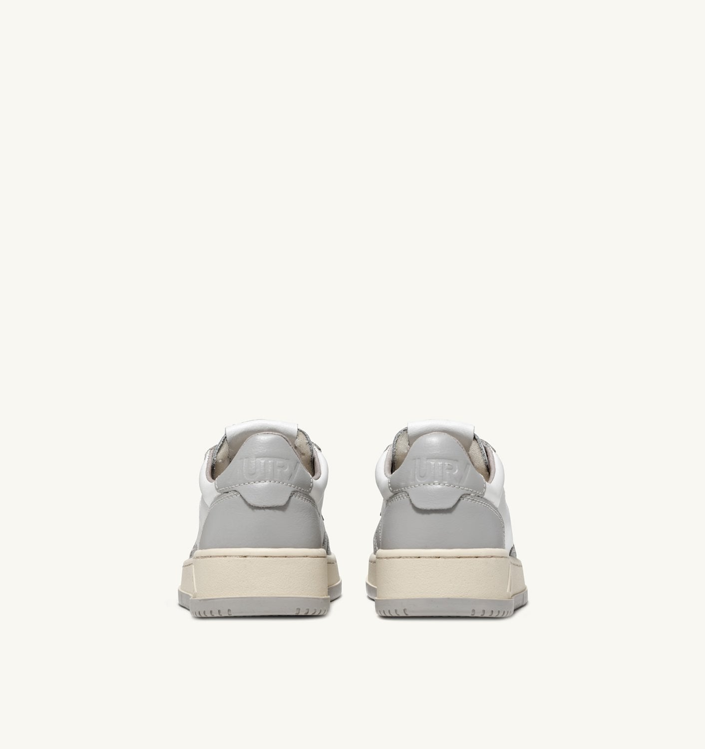 SNEAKERS MEDALIST LOW BICOLOR IN PELLE BIANCA E VAPOR
