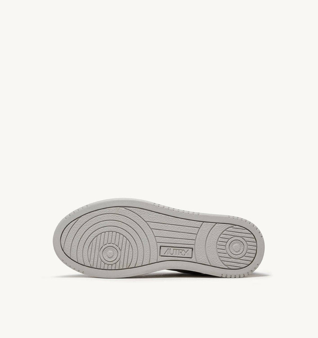 SNEAKERS MEDALIST LOW BICOLOR IN PELLE BIANCA E VAPOR