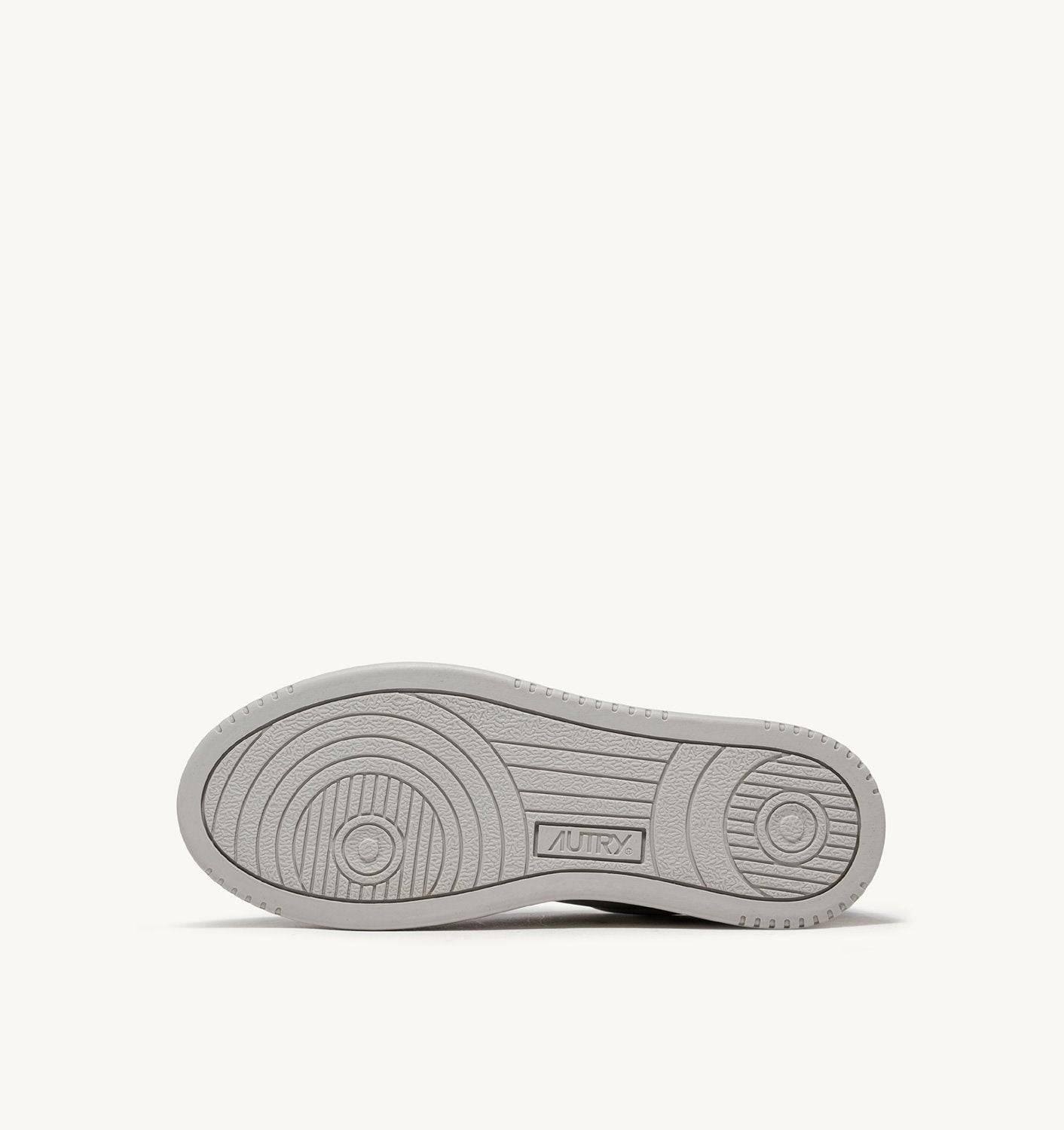 SNEAKERS MEDALIST LOW BICOLOR IN PELLE BIANCA E VAPOR