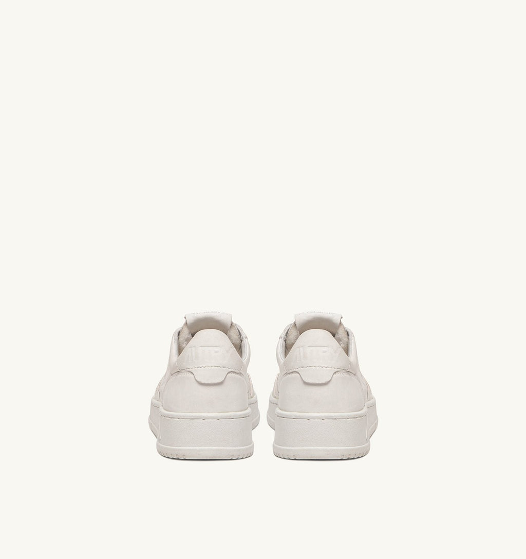 SNEAKERS MEDALIST LOW IN NAPPA BIANCA