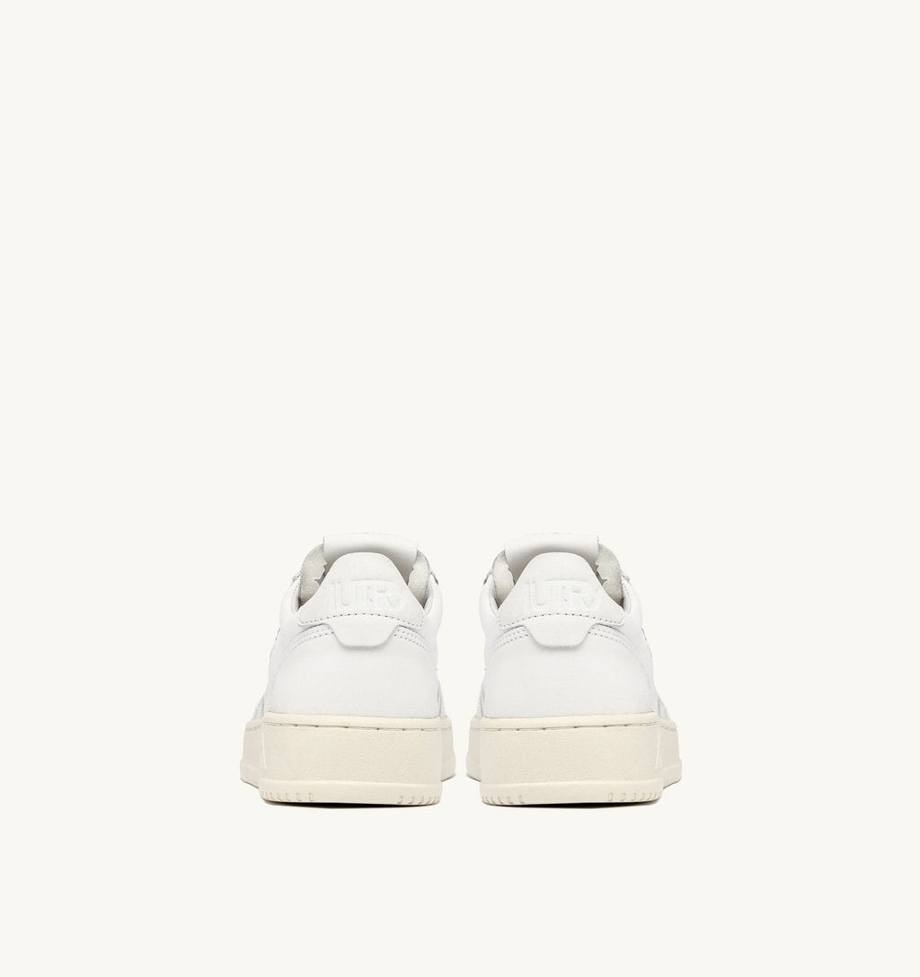 SNEAKERS MEDALIST LOW IN NAPPA BIANCA SUPER SOFT