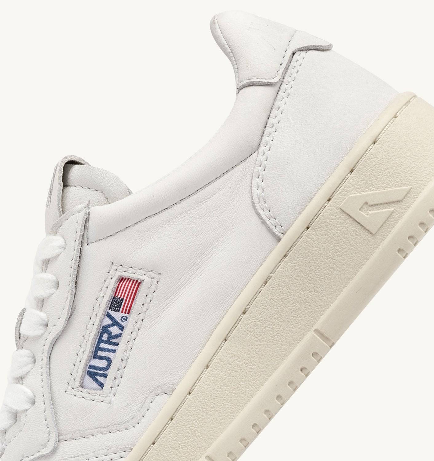SNEAKERS MEDALIST LOW IN NAPPA BIANCA SUPER SOFT