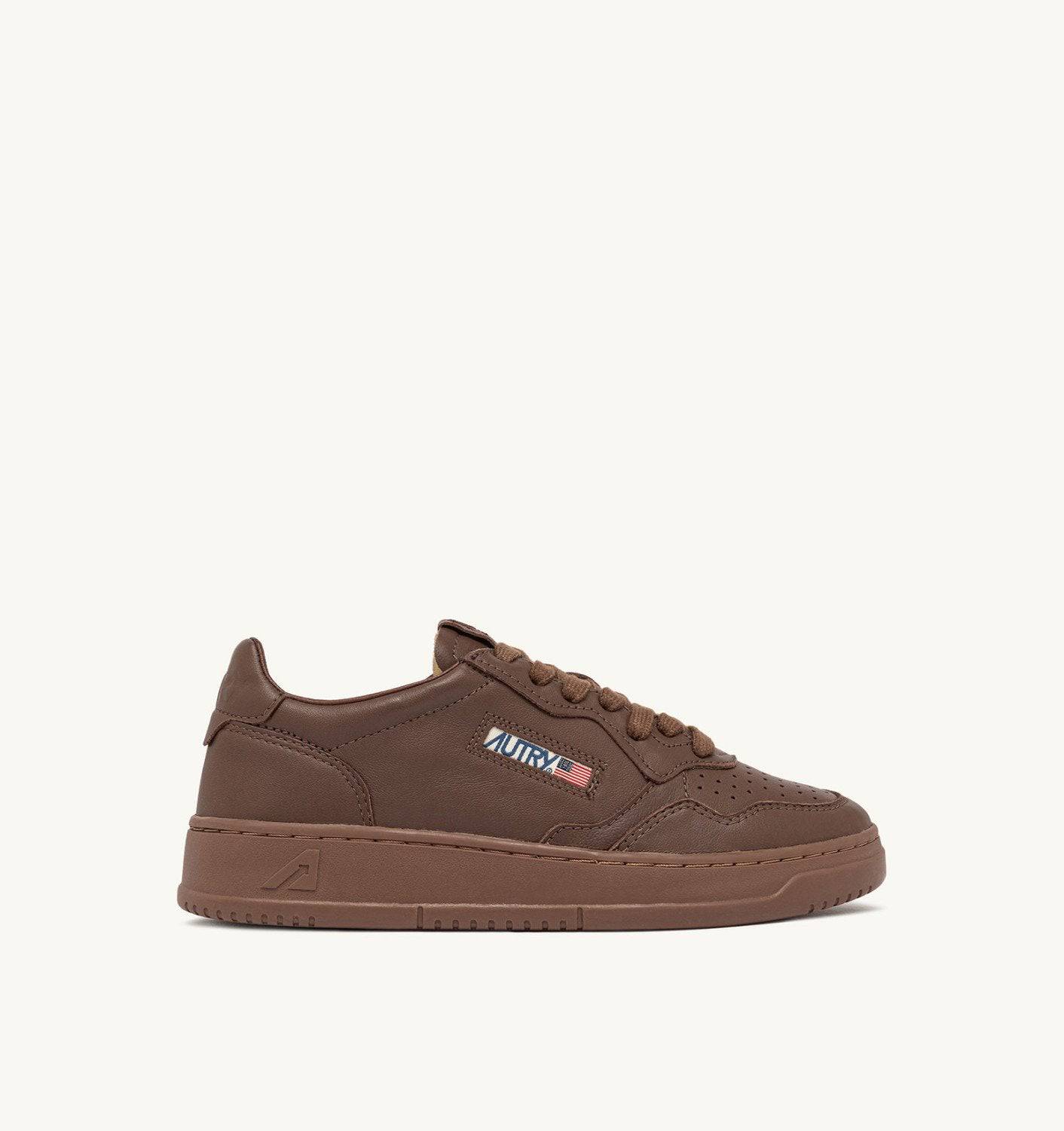SNEAKERS MEDALIST LOW IN NAPPA PATRIDGE OPACA