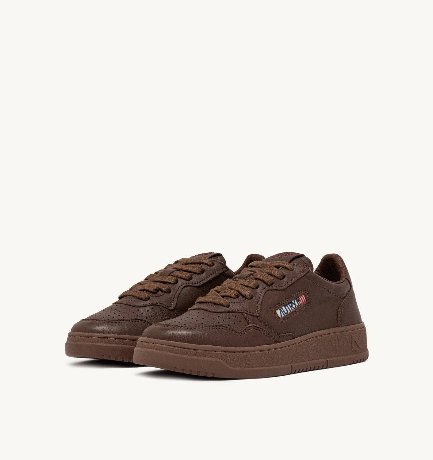 SNEAKERS MEDALIST LOW IN NAPPA PATRIDGE OPACA