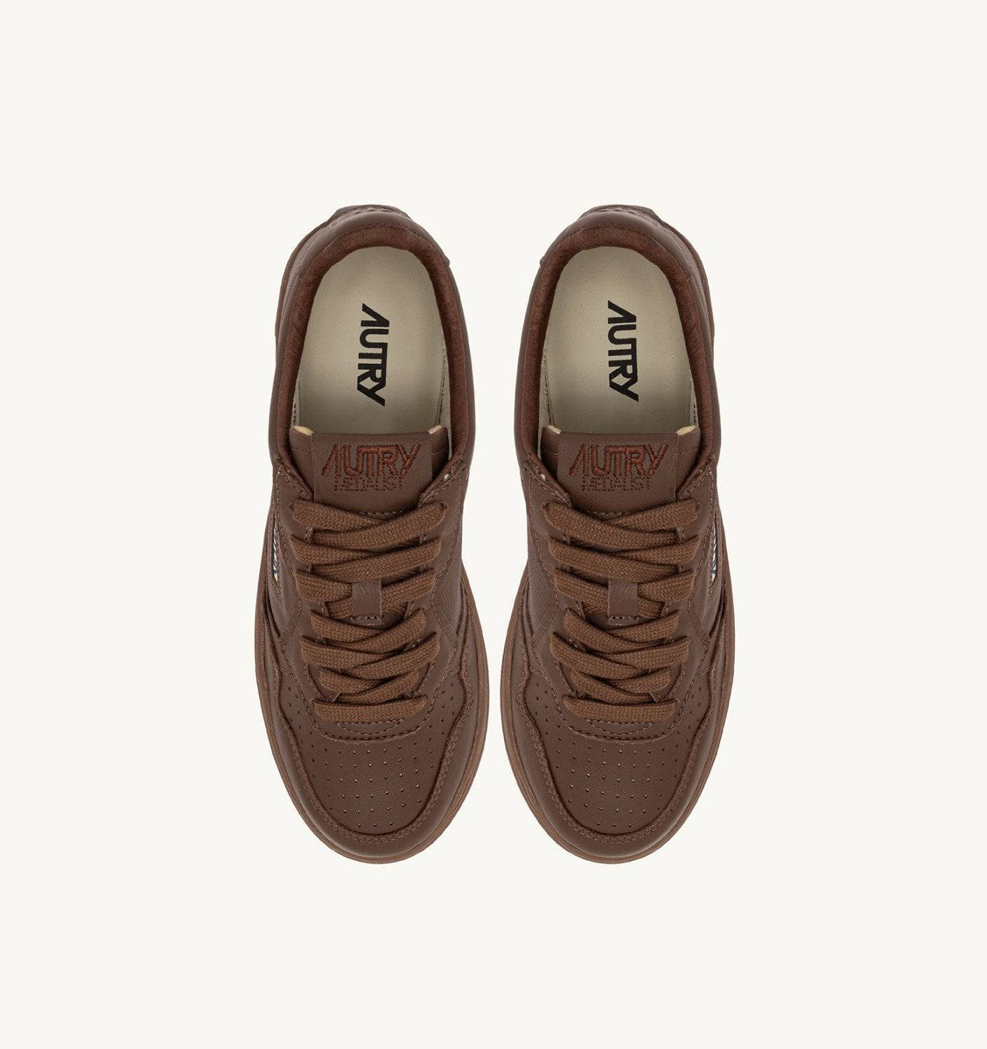SNEAKERS MEDALIST LOW IN NAPPA PATRIDGE OPACA