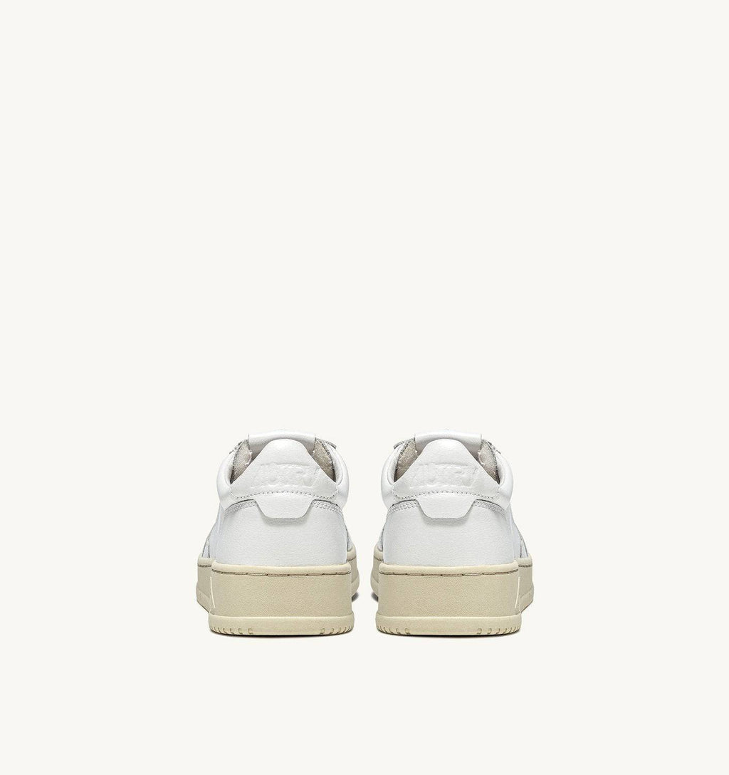 SNEAKERS MEDALIST LOW IN PELLE BIANCA