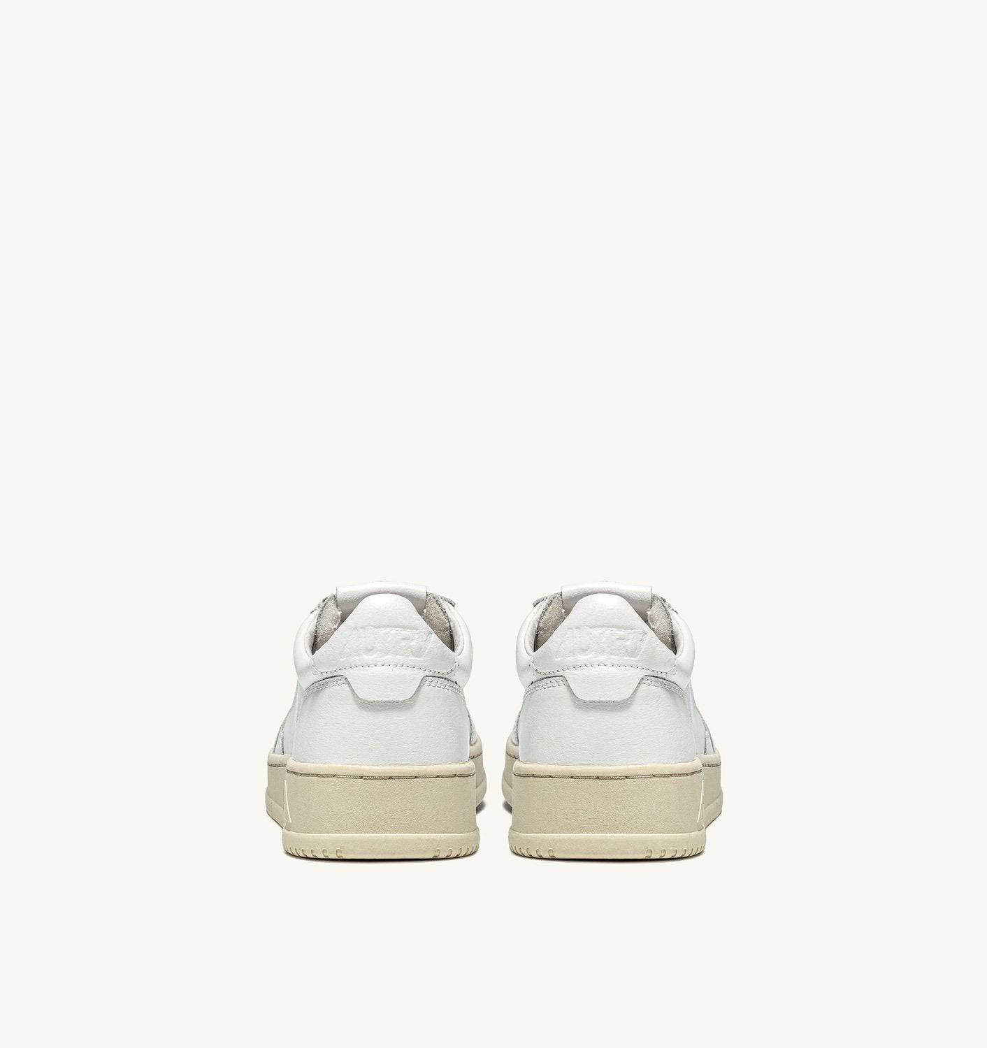 SNEAKERS MEDALIST LOW IN PELLE BIANCA