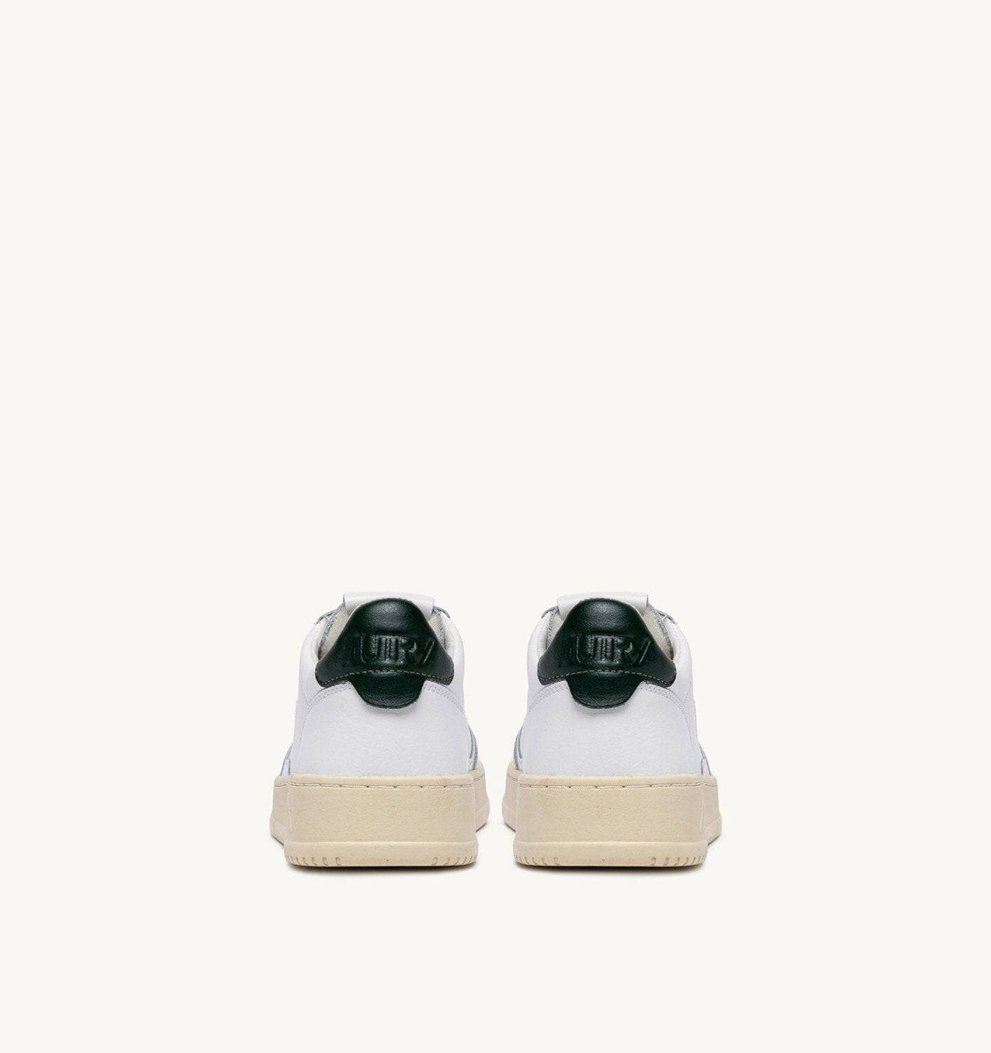 SNEAKERS MEDALIST LOW IN PELLE BIANCA E MOUNTAIN
