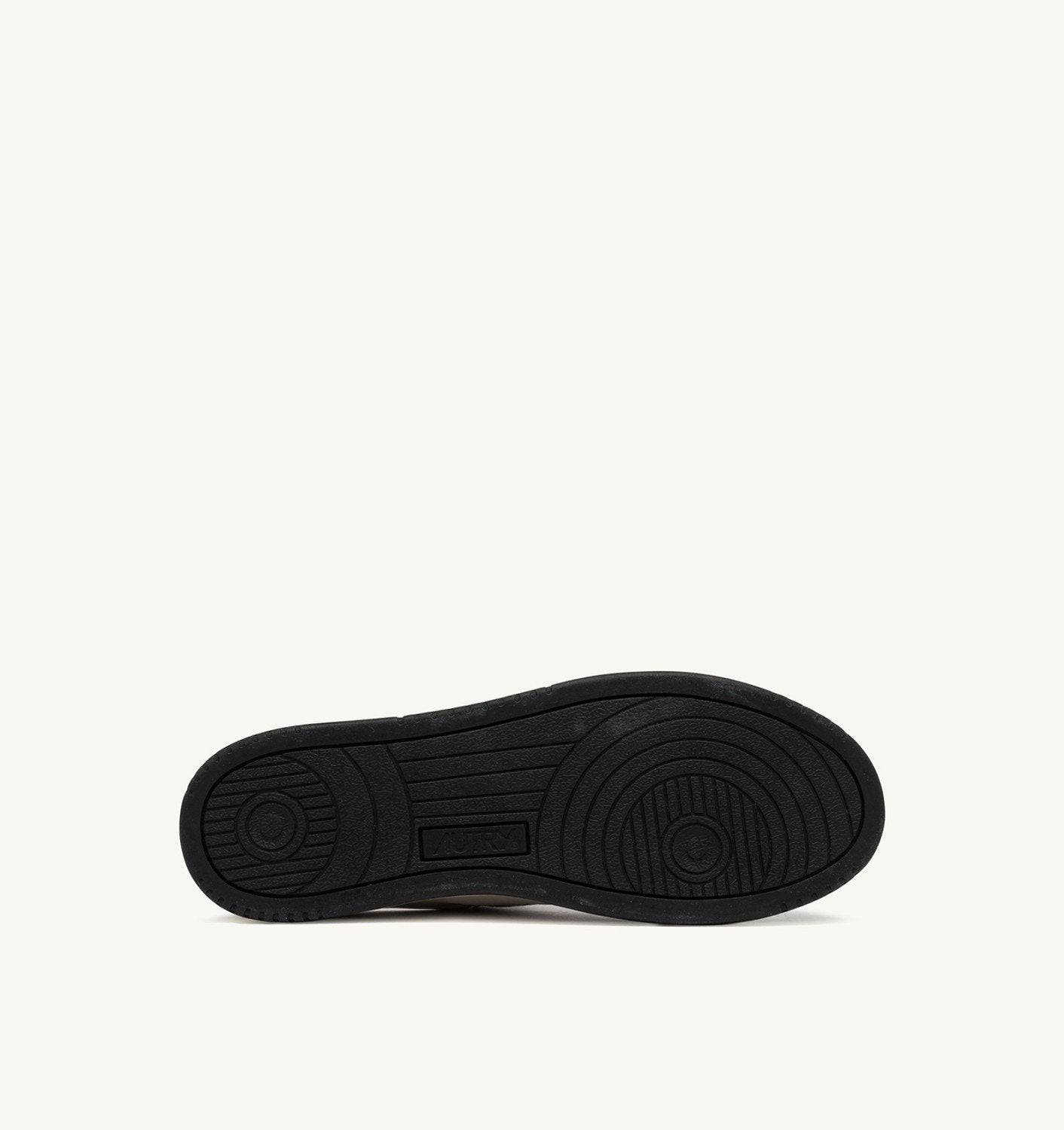 SNEAKERS MEDALIST LOW IN PELLE BIANCA E NERO