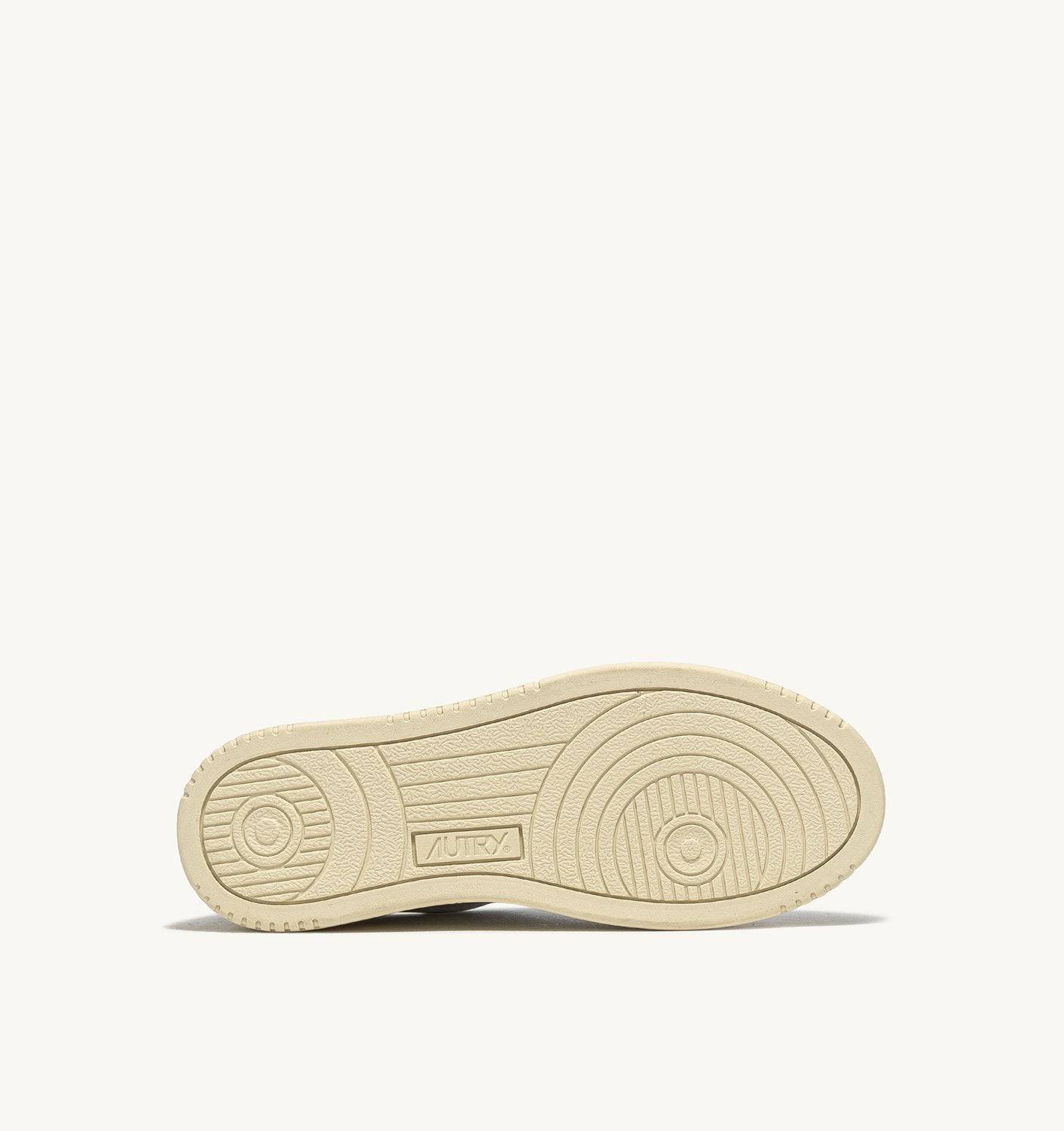 SNEAKERS MEDALIST LOW IN PELLE BIANCA E ROSSA