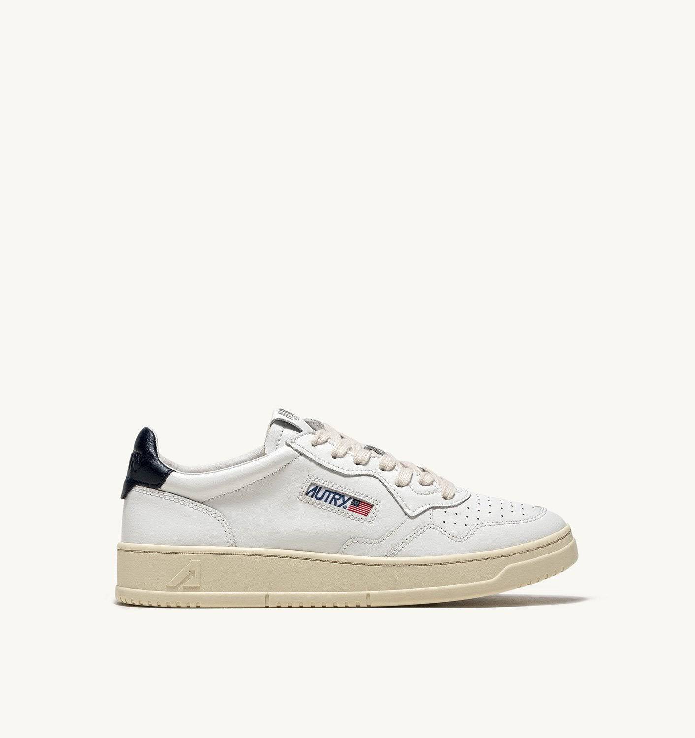 SNEAKERS MEDALIST LOW IN PELLE BIANCA E SPACE